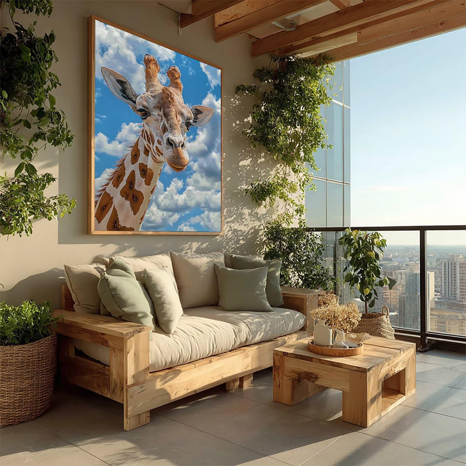 Animale Diamond Painting 100x135cm, Diamond Painting Kit Completo, 1-4833