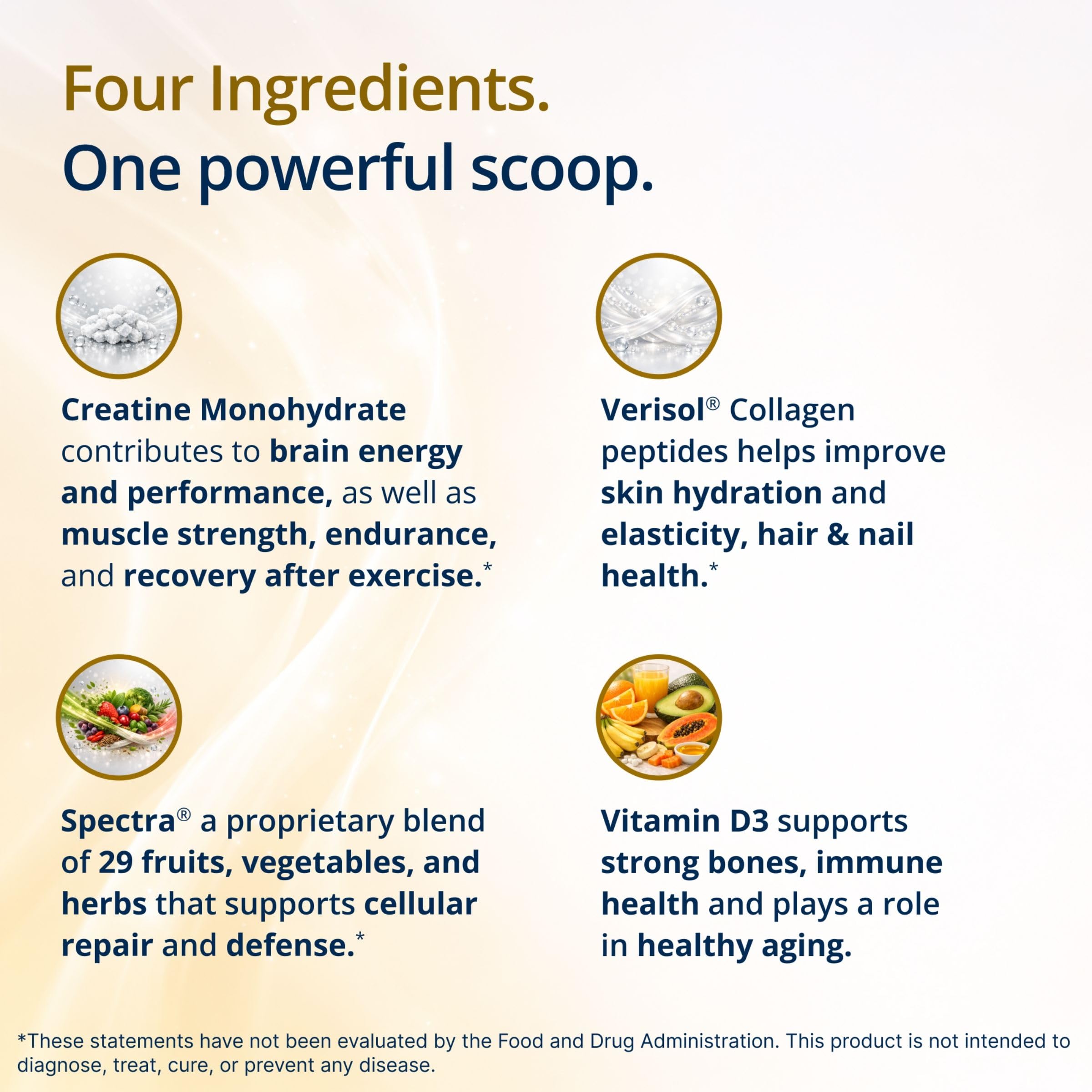 Metagenics StayStrong+ Collagen Powder with Creatine, Watermelon Raspberry — Amazon image 4
