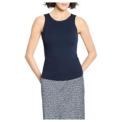 NIC+ZOE Trimmed Perfect Knit Ribbed Tank Top Women