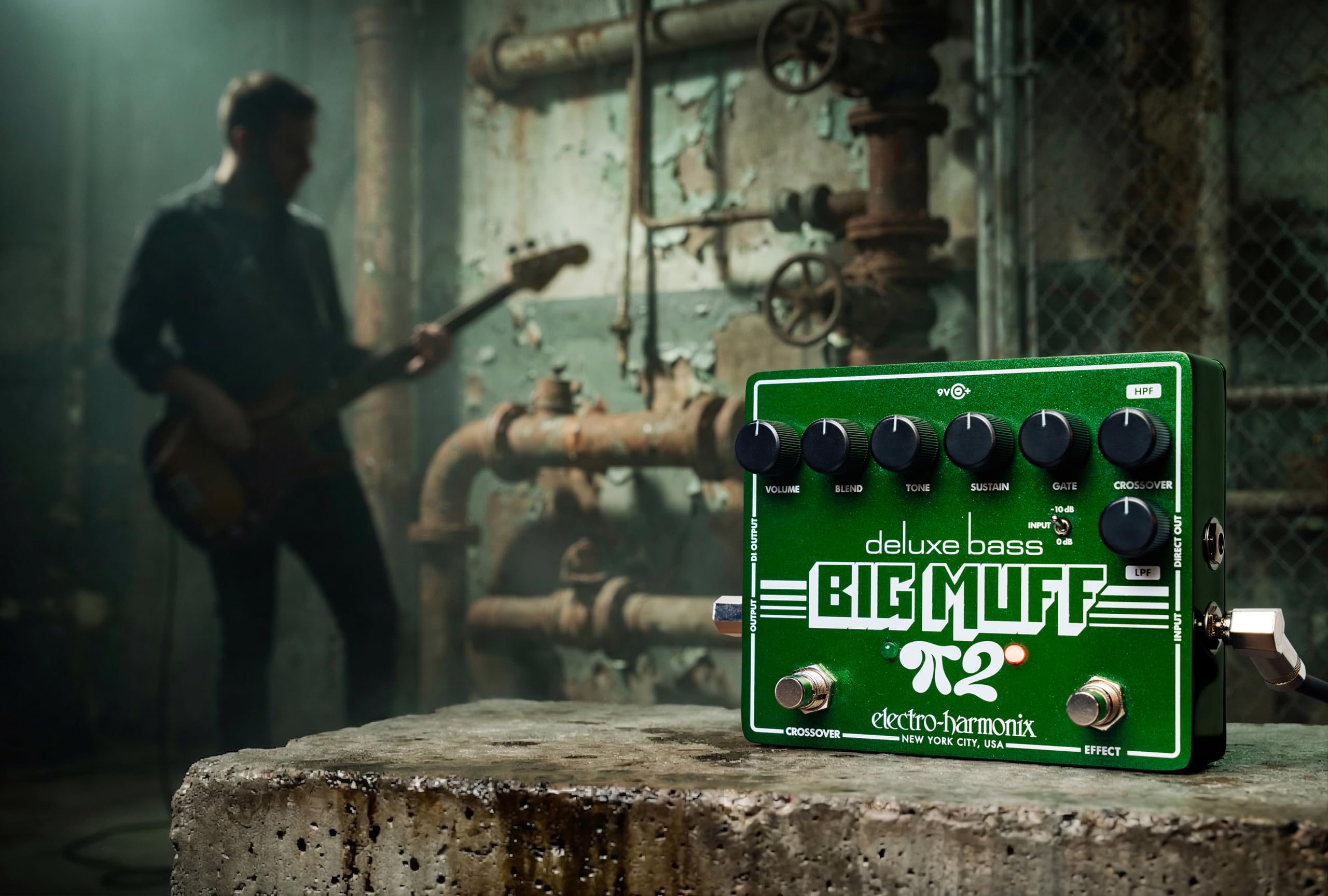 Electro Harmonix Deluxe Bass Big Muff Pi 2 Fuzz Effekpedal