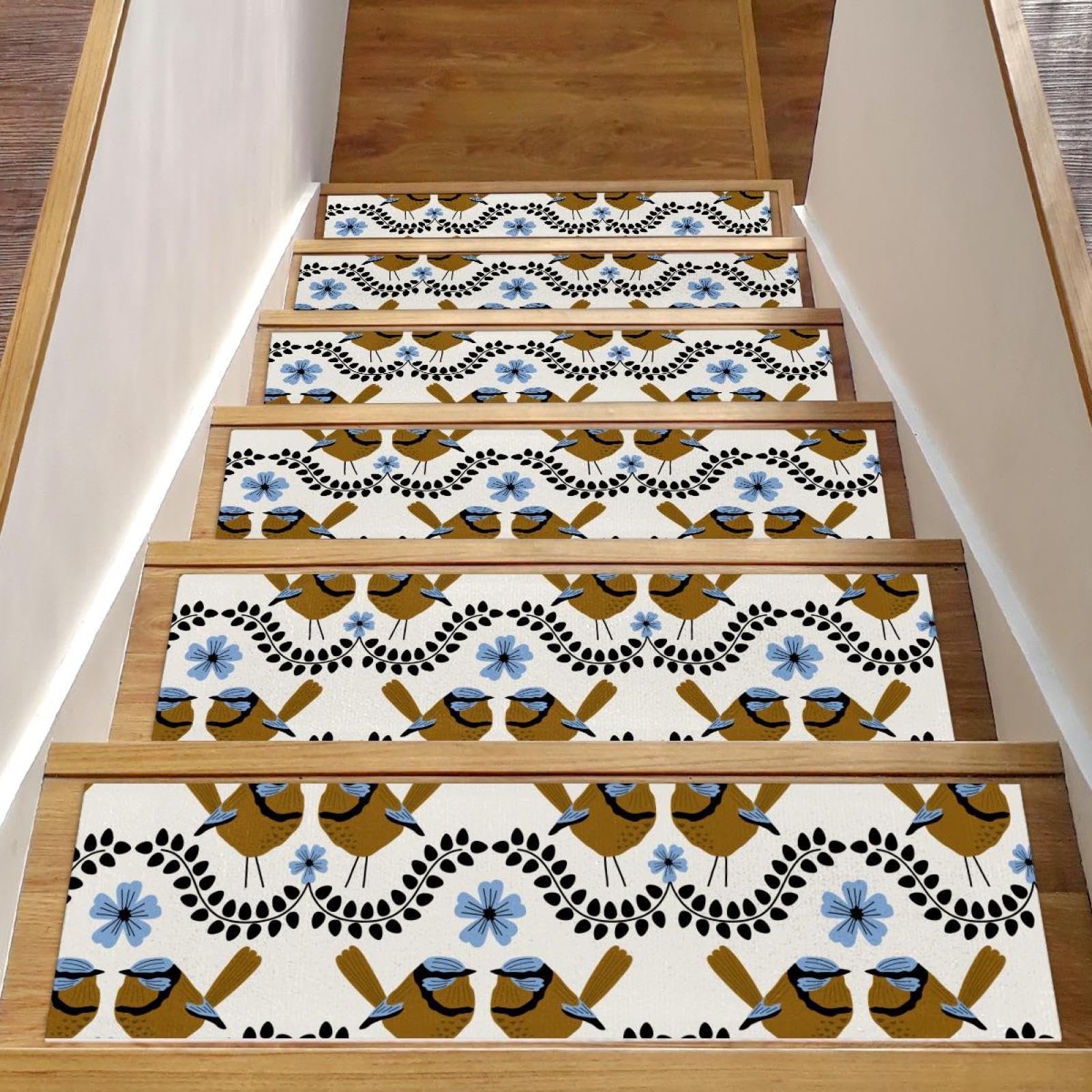 Peldaños de escalera antideslizantes Blue Wren seguros