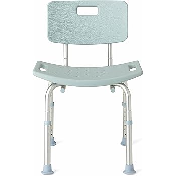 Amazon.com: Medline Guardian Bath Bench with Back: Health & Personal Care