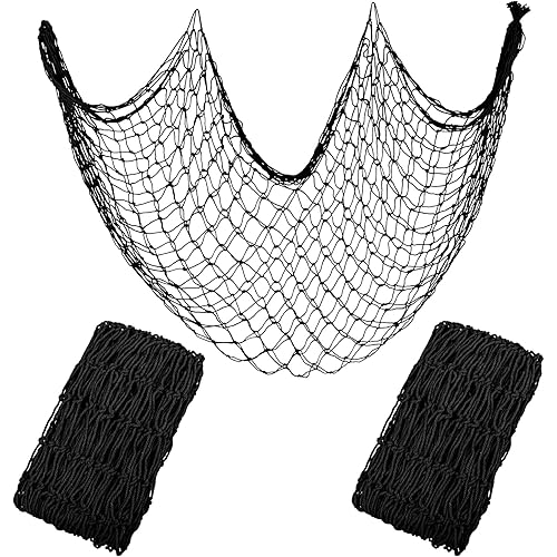 2 Pack Fish Net Decorations for Party