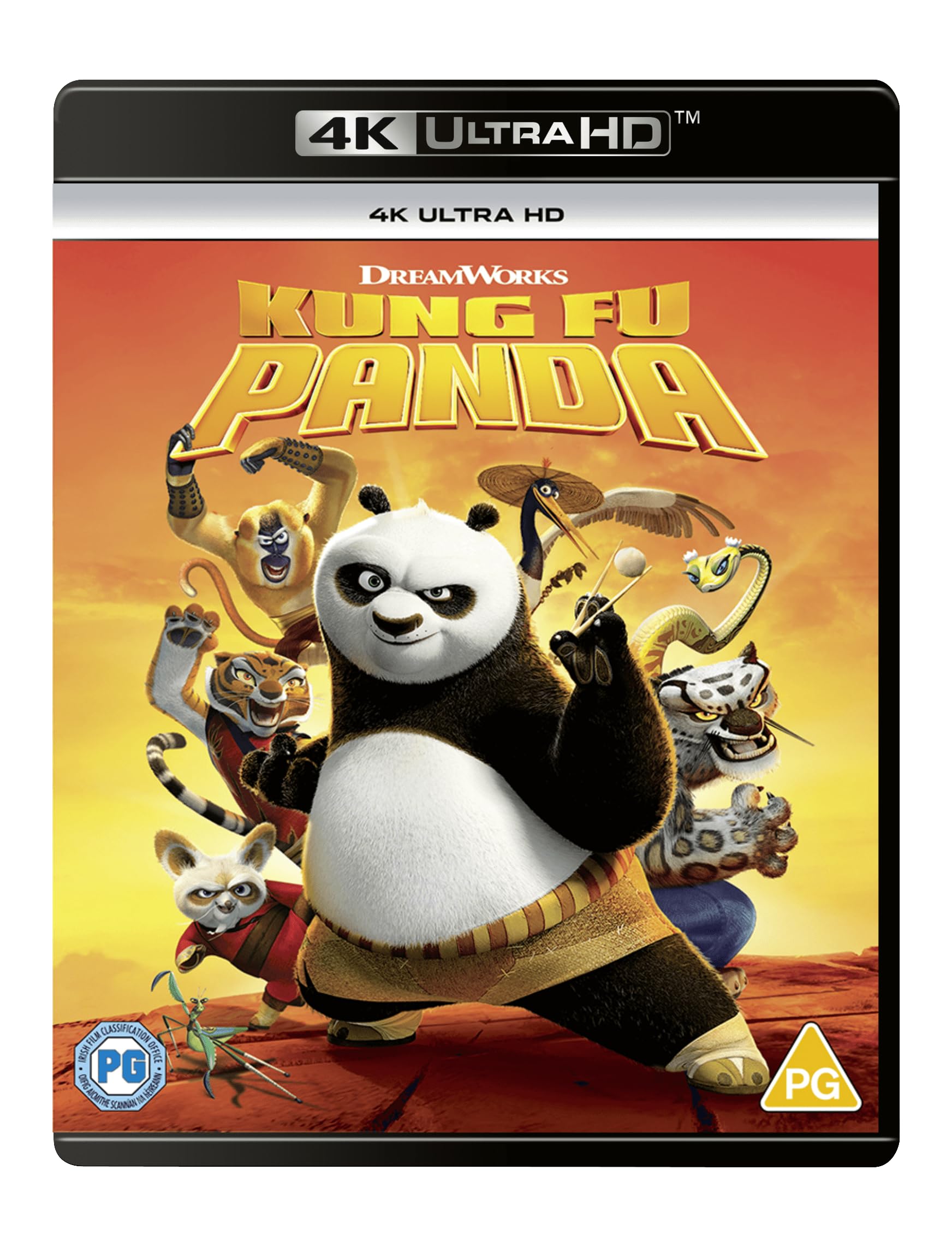 Kung Fu Panda [4K Ultra HD] [Blu-ray] [Region B]