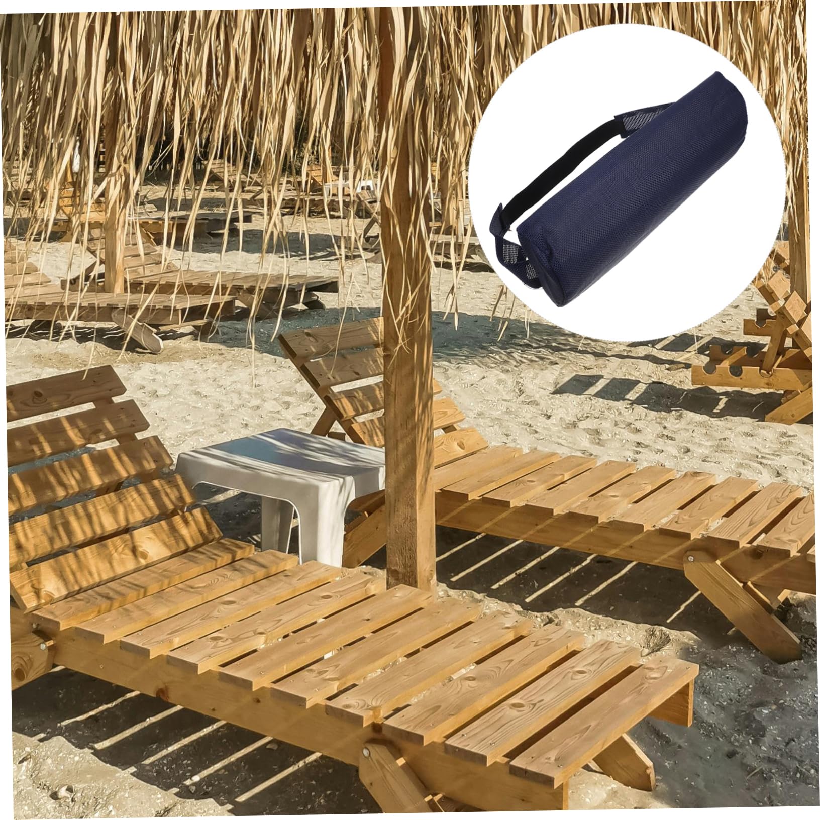 BESPORTBLE 3pezzi Cuscino Poggiatesta Per Sedie Pieghevoli Design Ergonomico Supporto Per Collo e Testa Adatto Sedie Da Spiaggia e Relax Compatte