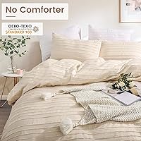 Vista 6 de NEXHOME PRO Funda de edredón tamaño matrimonial, juego de funda de edredón bohemio de 3 piezas, juego de funda de edredón de microfibra suave