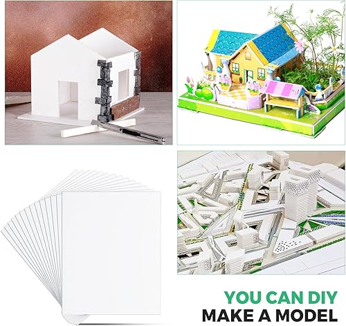 Miniatura 7 de Tablero de espuma de 22 x 28 x 316 pulgadas, paquete de 12 tableros blancos para póster, tablero de espuma ligero para manualidades, enmarcado,