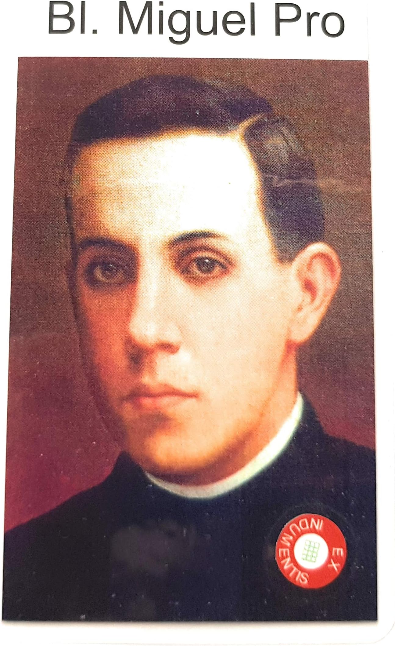 Relic CardRelic Card 3rd Class of Blessed Miguel Pro JosĂ© RamĂłn Miguel AgustĂn Pro Juárez Cristero War Guerra Cristera