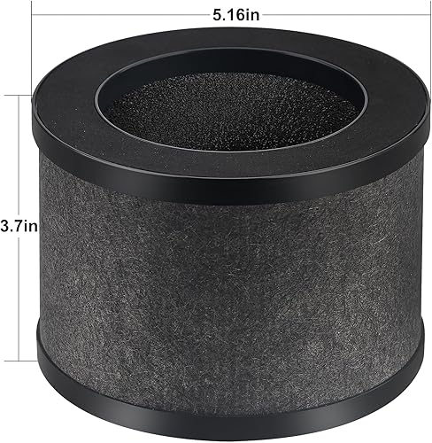 Miniatura 6 de Paquete de 3 filtros de repuesto TZ-K1 compatibles con purificador de aire ToLife TZ-K1, purificadores de aire AROEVE MK01 MK06, filtro H13 True