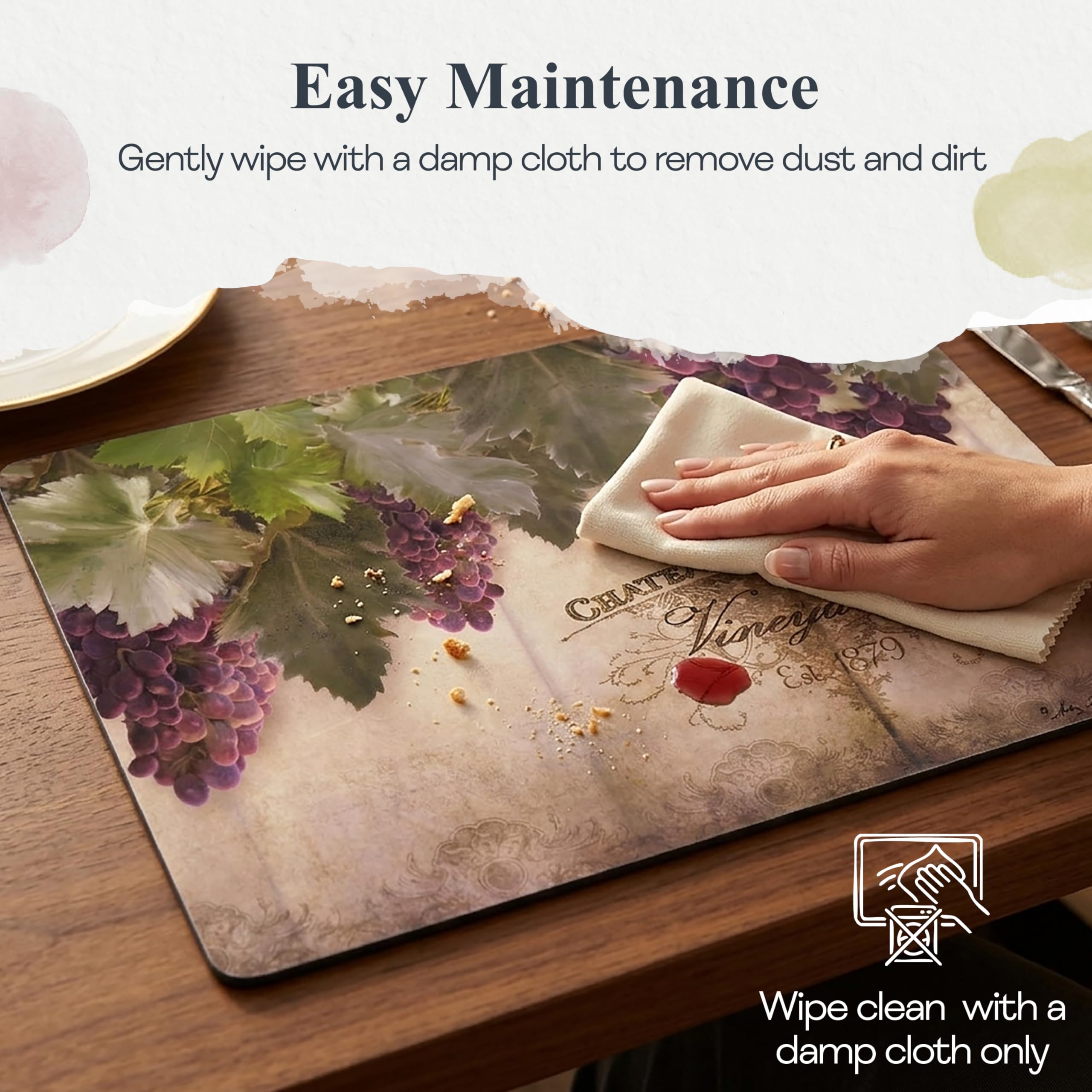 Amazon｜Pimpernel Portmeirion コレクション プレースマット 4枚