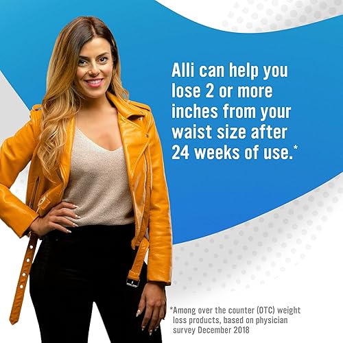 Miniatura 3 de alli Weight Loss Diet Pills Orlistat 60 mg Capsules Non Prescription Weight Loss Aid 120 Count Refill Pack