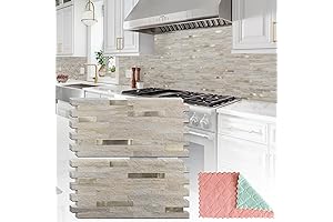 Auliget Peel and Stick Tiles: An Enchanting Backsplash Upgrade