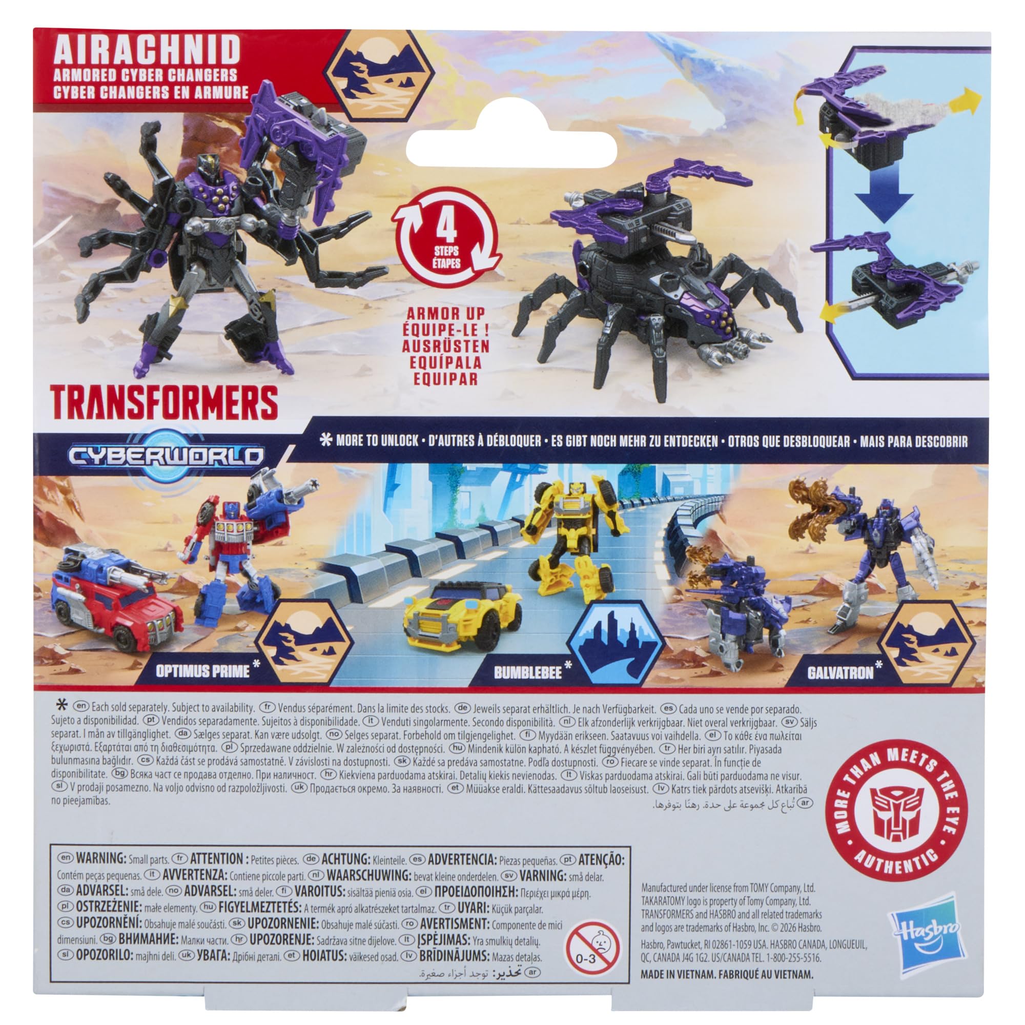 Transformers Cyberworld Galvatron Armoured Cyber Changers 10 cm