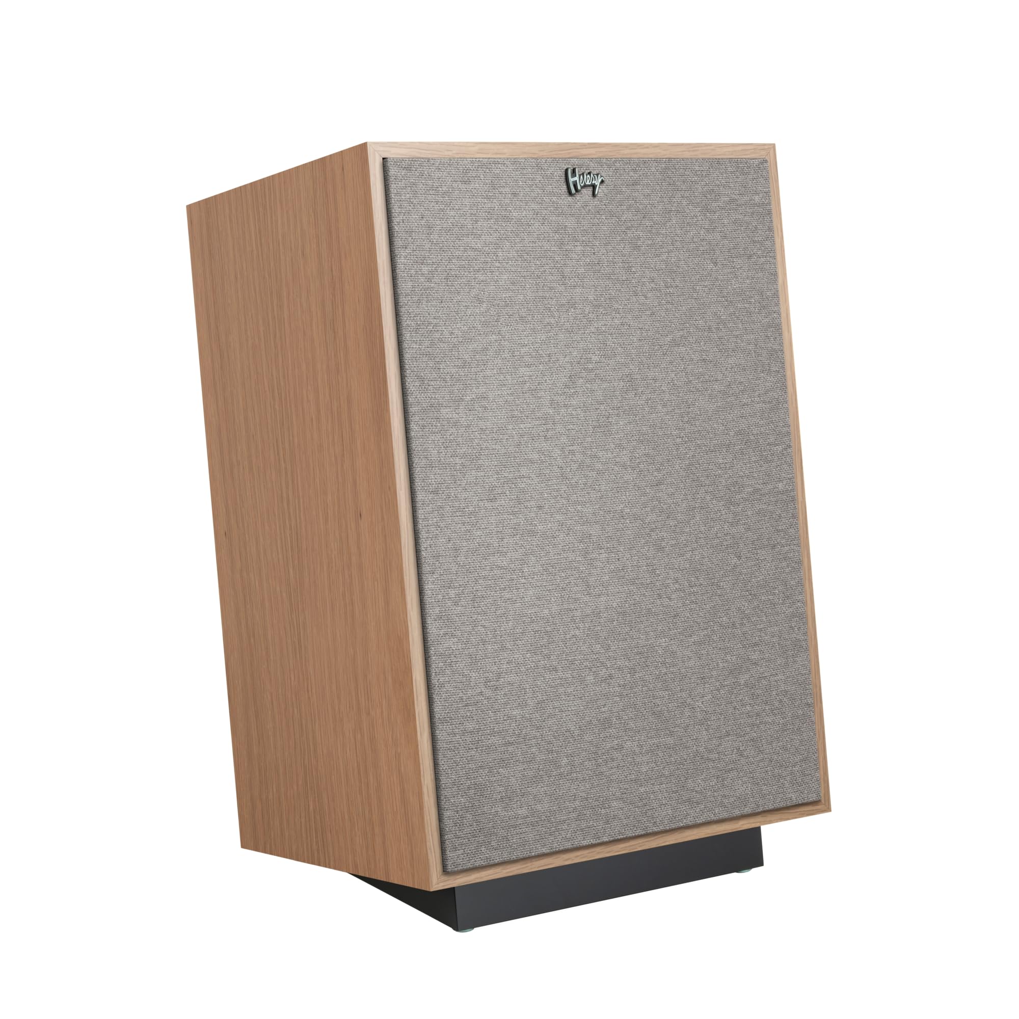 Klipsch Heresy IV Heritage Premium Floorstanding Horn-Loaded Speakers in Red Oak, Pair with KS-12 Speaker Stand