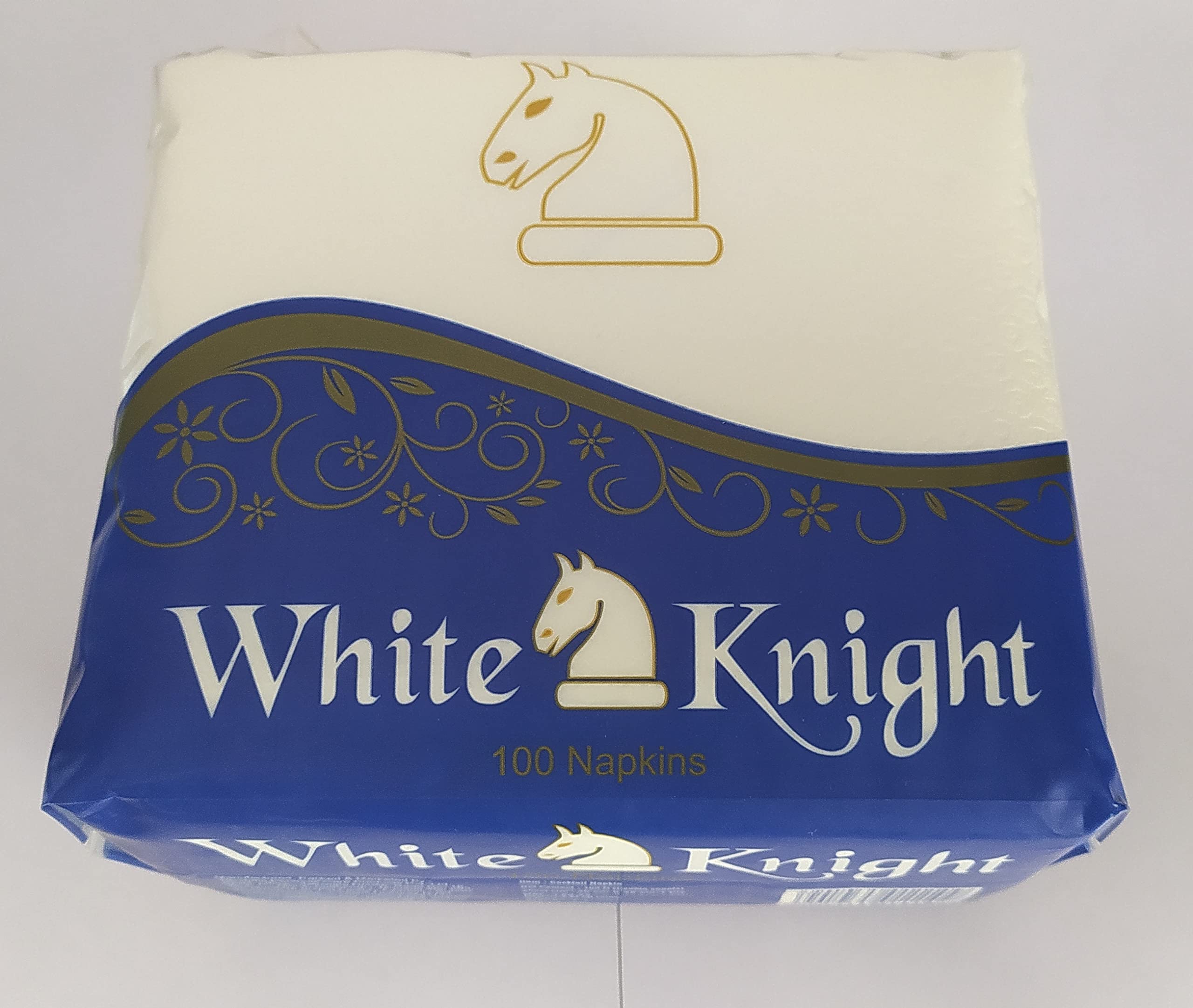 WHITE KNIGHT NAPKINS (100 PULLS X 1 PLY)(30X30)-image-27