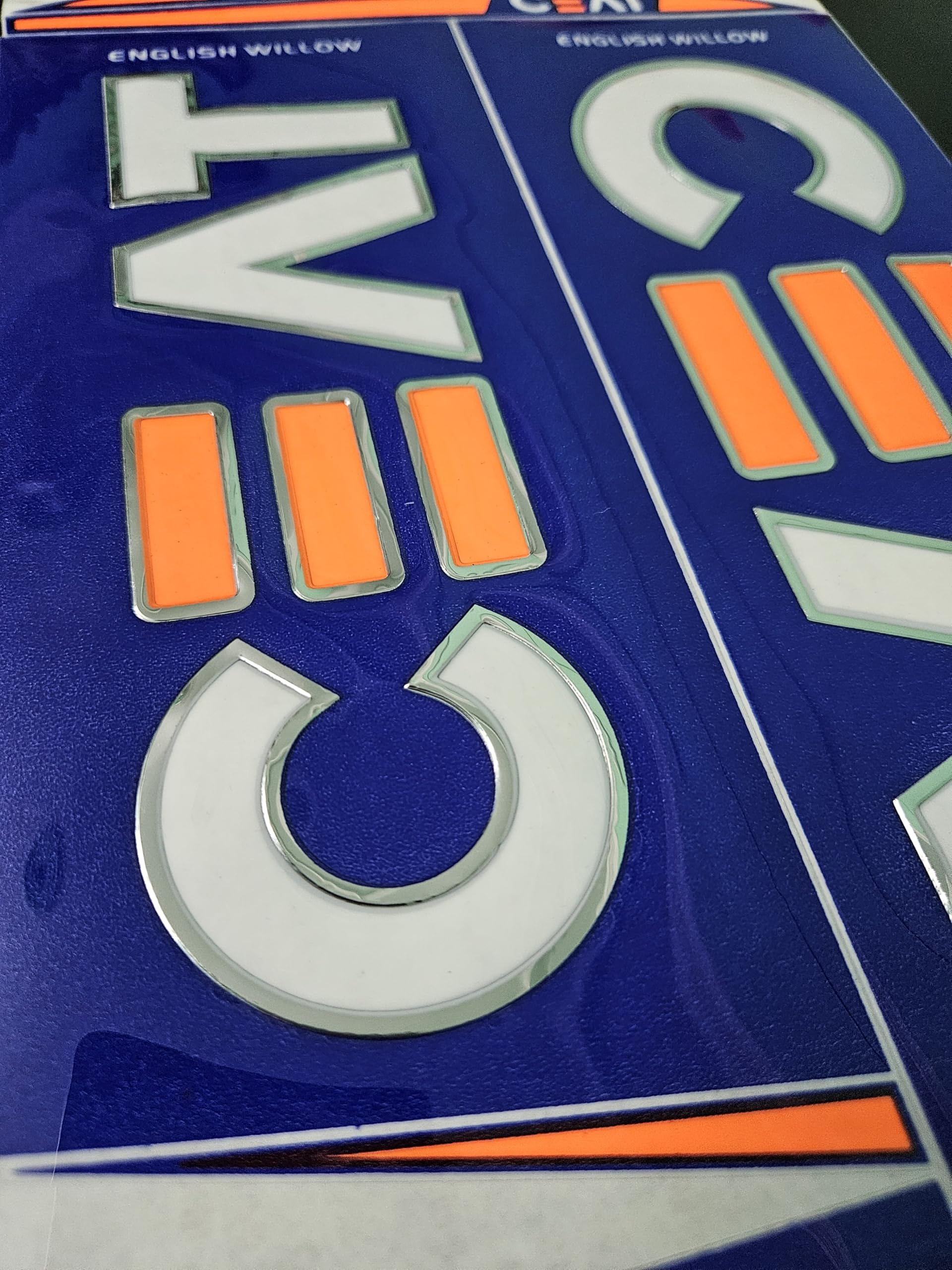 AYN Autocollant 3D en fibre de saule anglais en relief pour batte de cricket, accessoires de sport, CEAT Rohit Sharma
