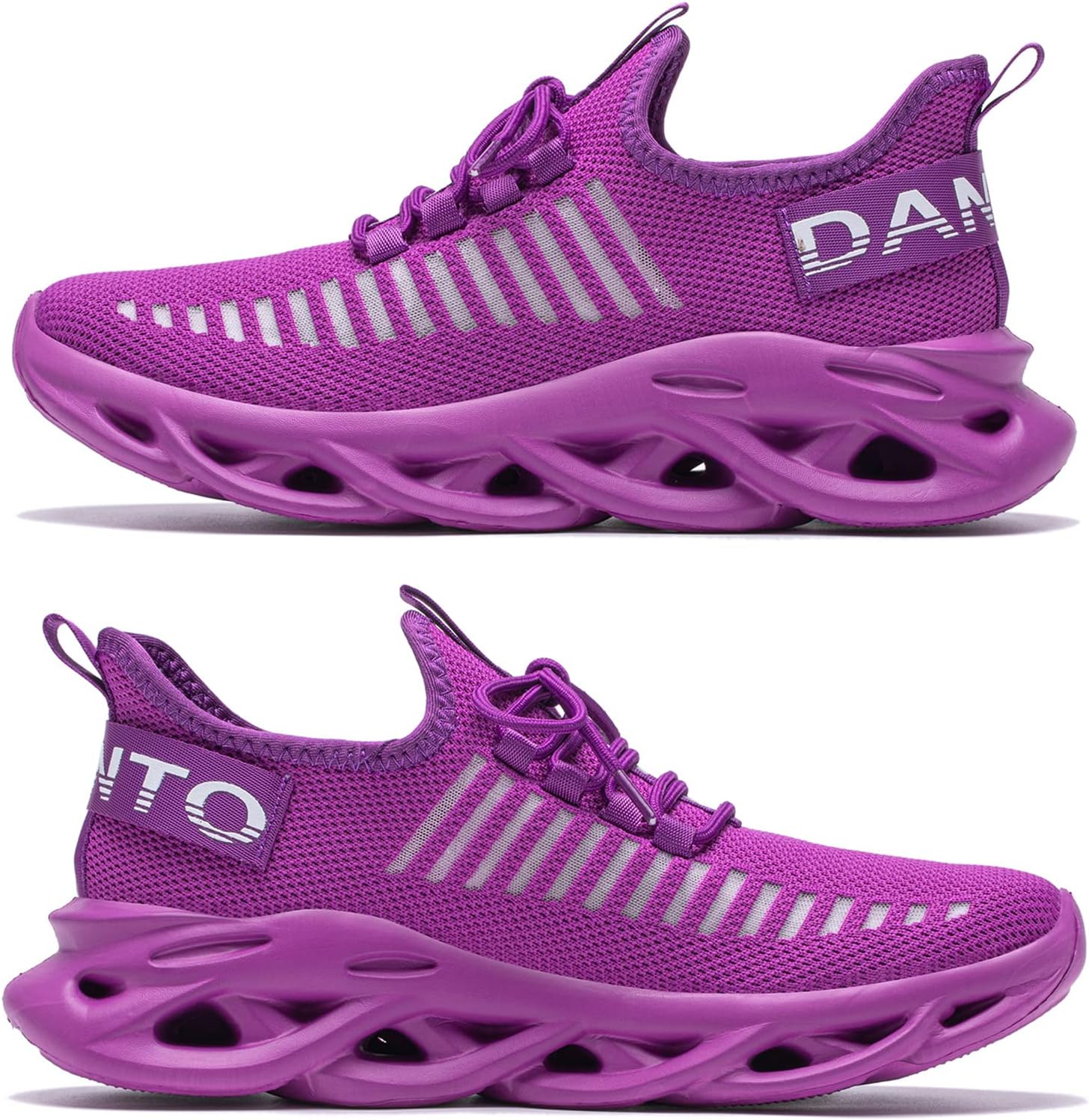 Dannto Men Women Running Shoes Lightweight Breathable Walking Sneakers Athletic Tennis Sport Gym Fashion