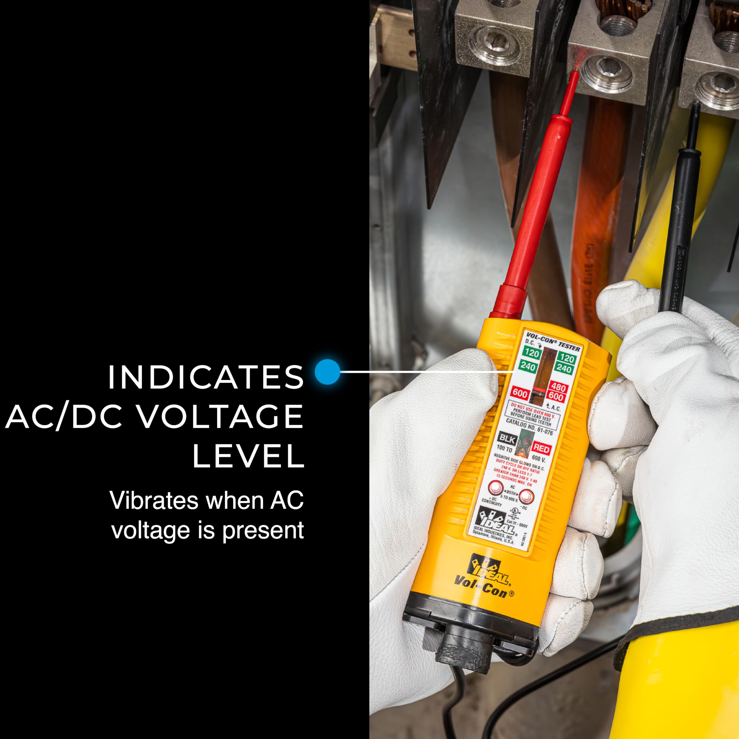 Ideal Electrical 61-076 Vol-Con Solenoid Voltage Testers, Continuity Tester — Amazon image 4