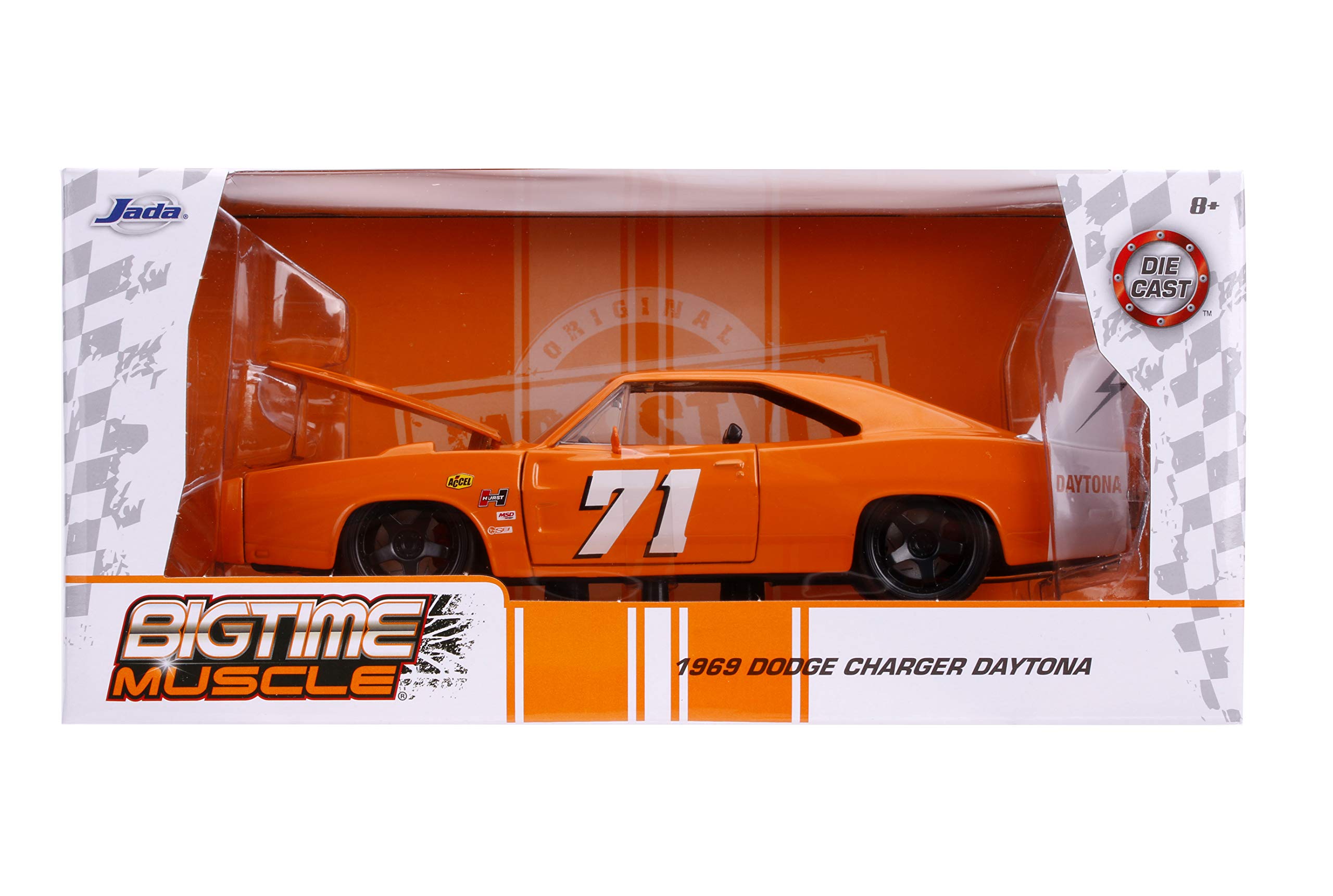 Amazon.com: Jada Toys Big Time Muscle 1969 Dodge Charger
