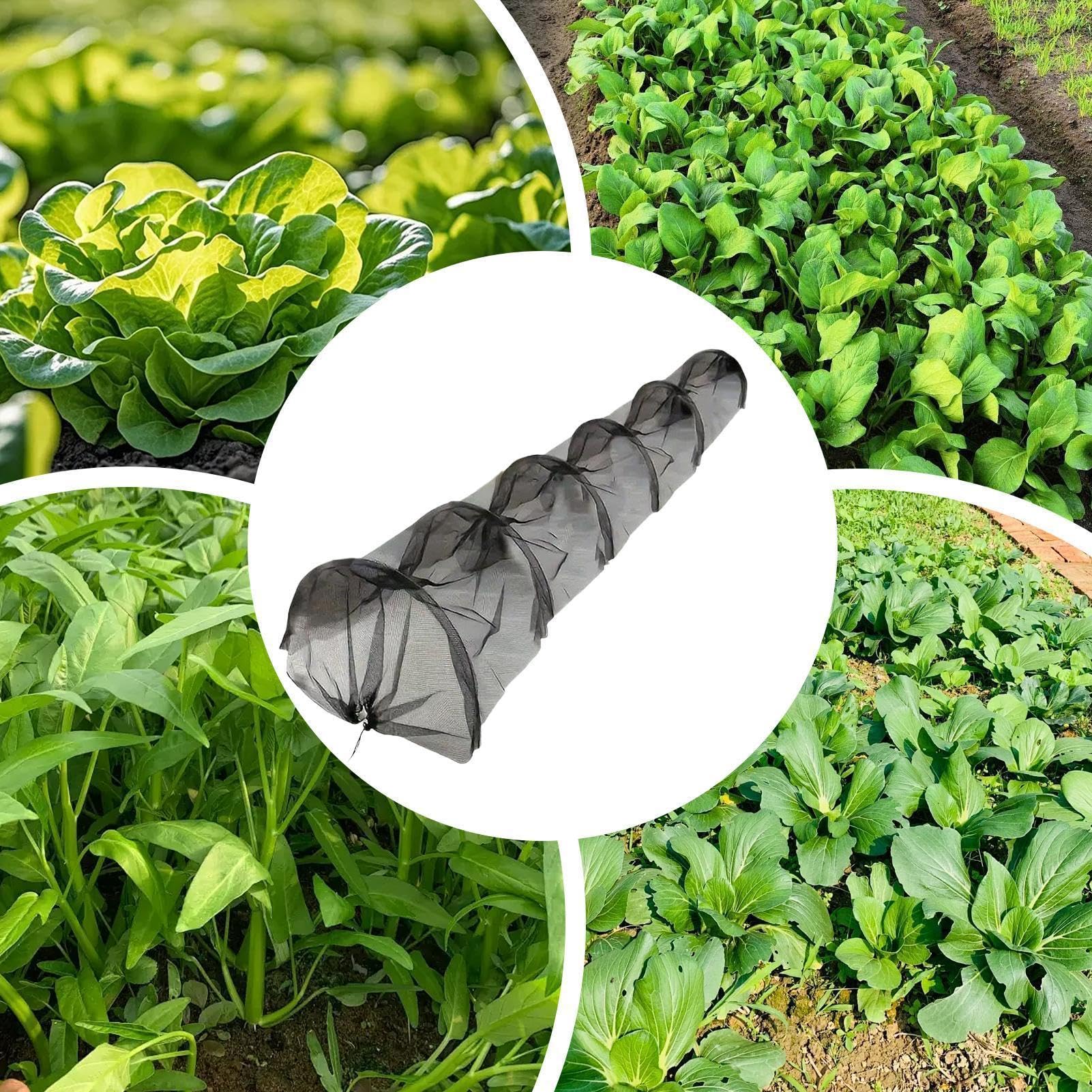 Telo copriaiuole rialzate 300x45x45 cm Protezione Isolante Termica Piante | Tunnel di Crescita Protezione Delle Aiuole Rialzate Da Esterno E Giardino, Adatta A Ortaggi, Frutta, Fiori E