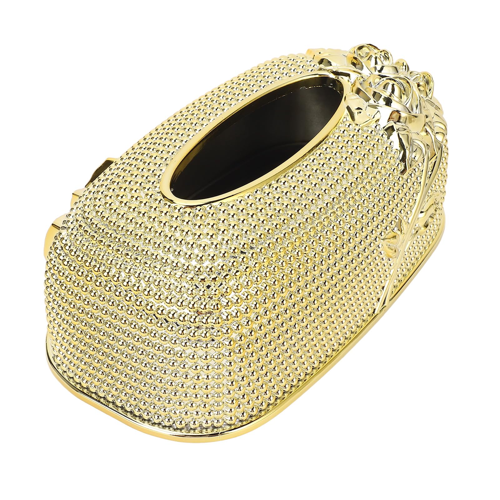 Tissue Box Holder, Modern Tissue Cover Plastic Paper Holder Minimalist Elegant Desktop Tissue Box Holder Tissues Organizer Napkin Dispenser for Home Hotel Office Car Decor