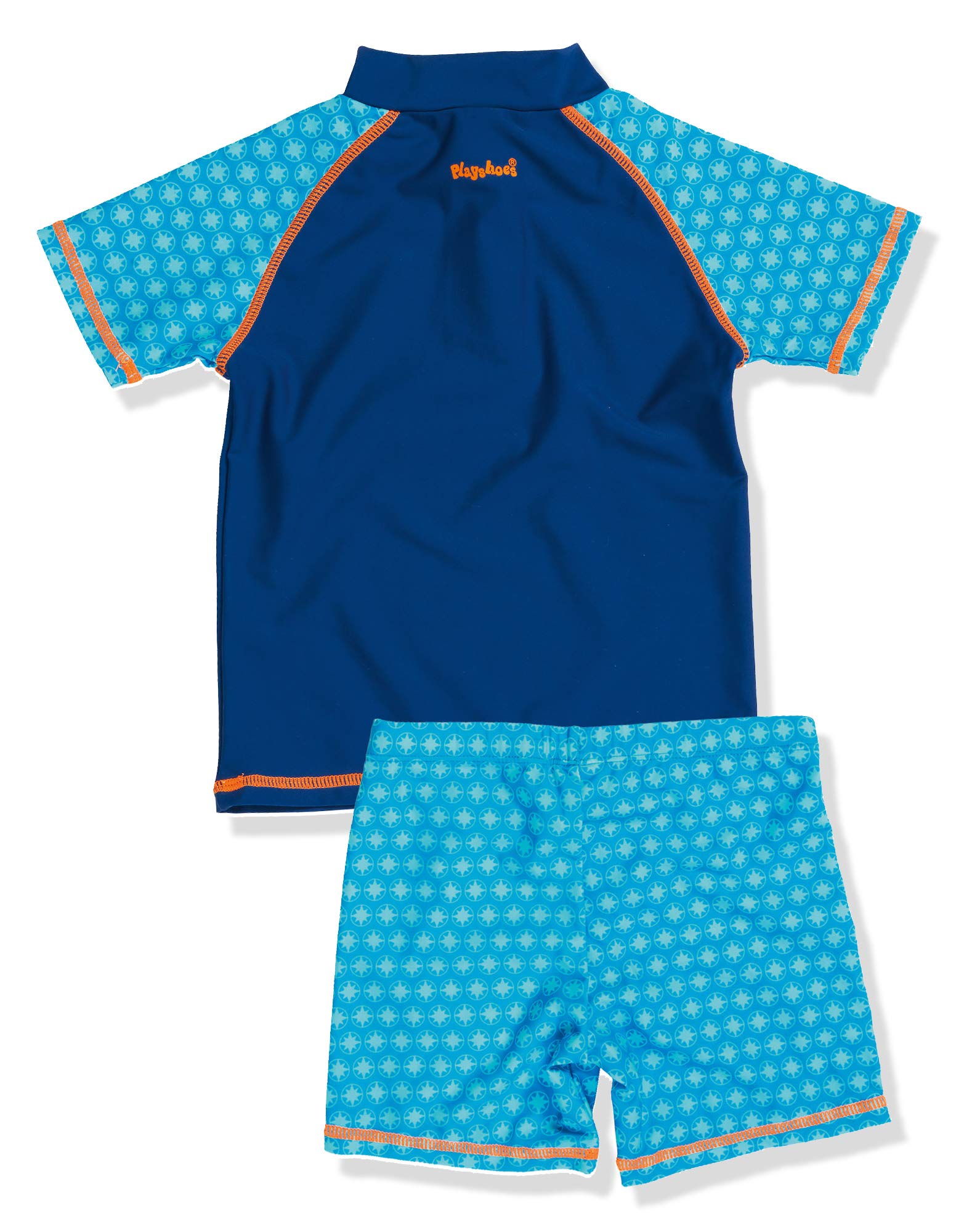 Playshoes Unisex dziecięcy zestaw kąpielowy z ochroną przed promieniowaniem UV dwuczęściowa koszula szorty kąpielowe stroje kąpielowe, Mysz, 1-2 Years