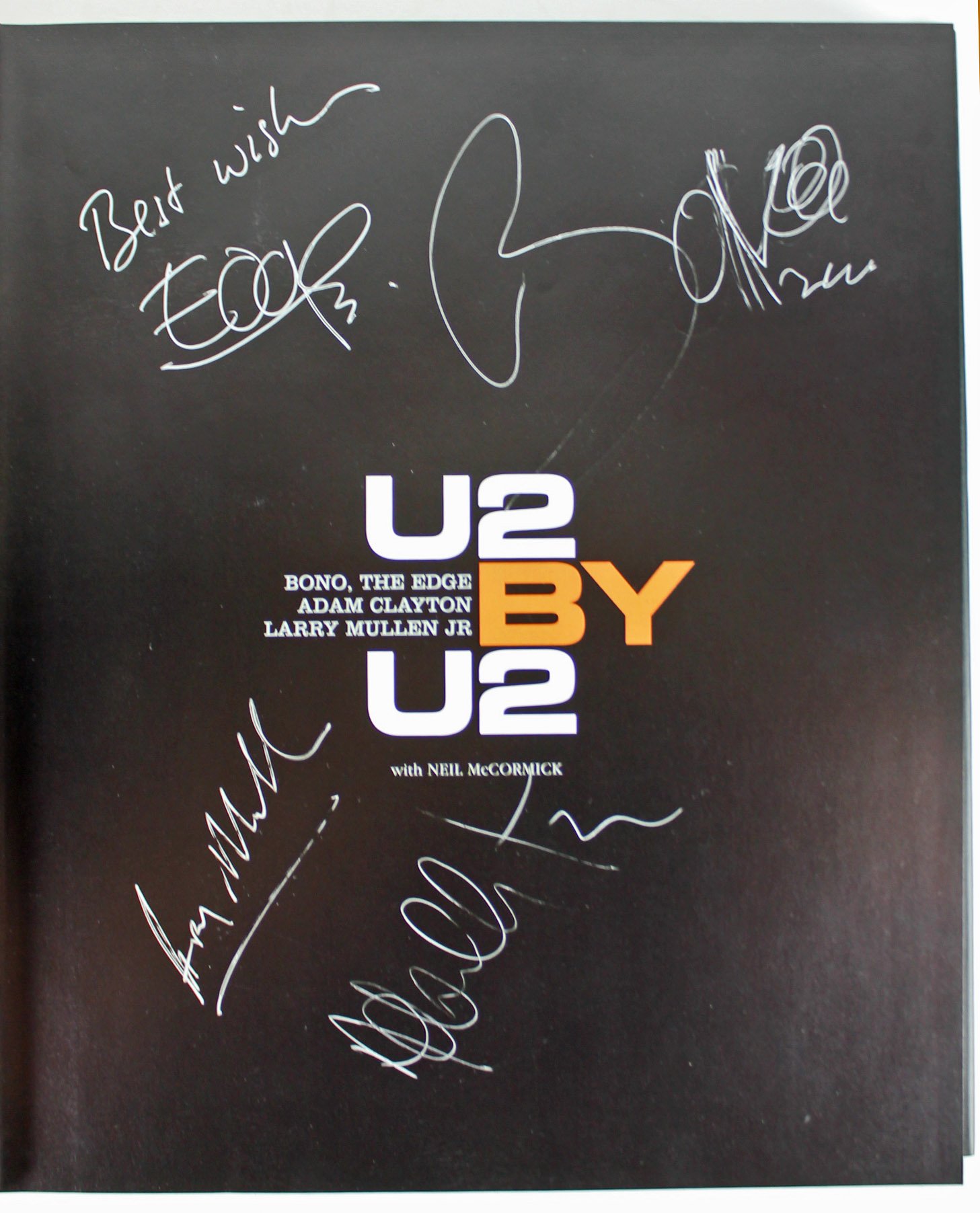 Amazon.com: U2 (4) Bono, Edge, Mullen & Clayton Signed Hard