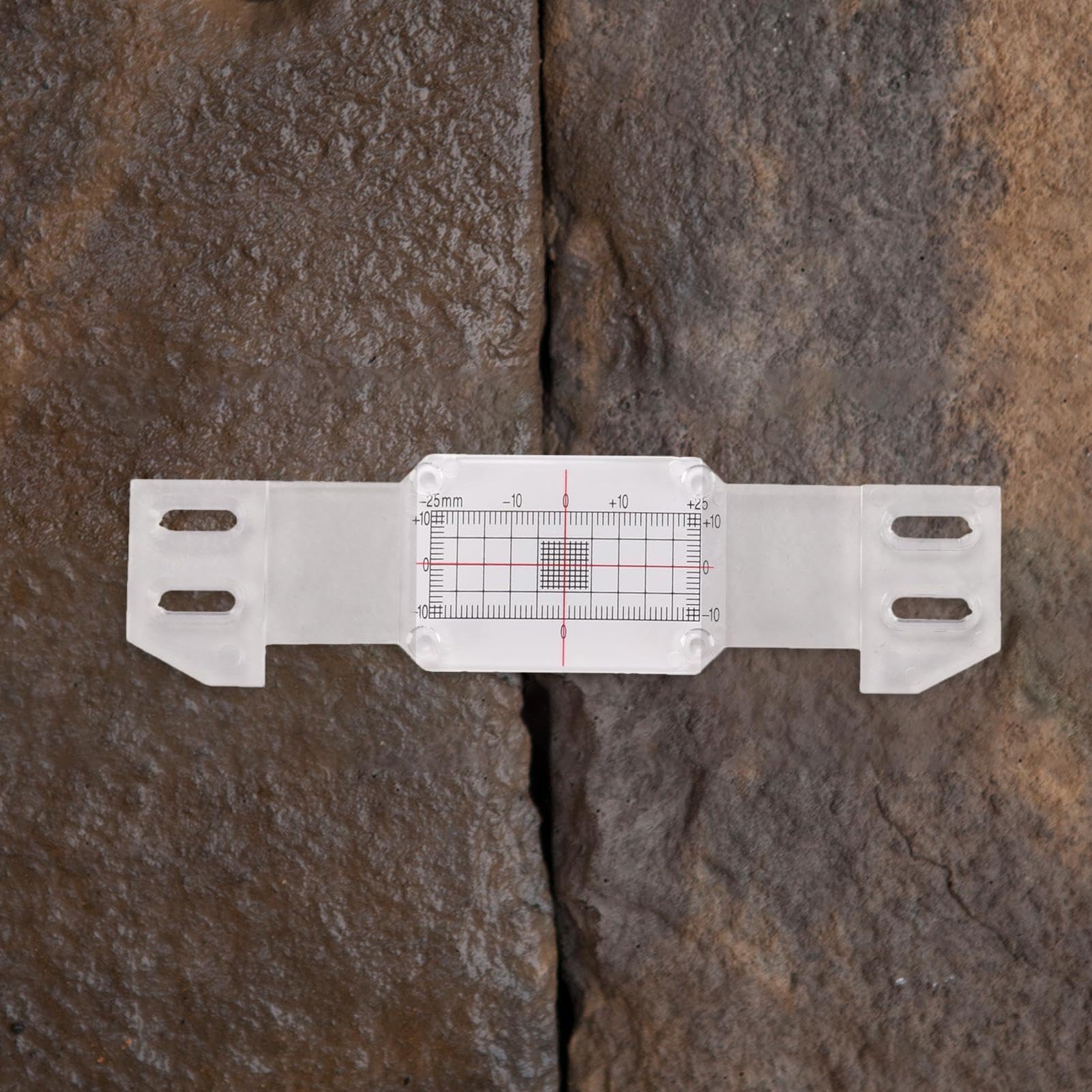 Kit Monitoraggio Crepe Per Muri - 4 Fessurimetri Professionali Con Griglia Di Precisione Per Pareti E Superfici Piane - Foto 14
