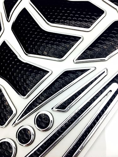 Miniatura 9 de Niree - Adhesivo decorativo para depósito de motocicleta de gas metálico brillante, para Kawasaki VerSYS 1000 ZX6R, ZX636R, ZX6RR, ZX10R, Z1000,