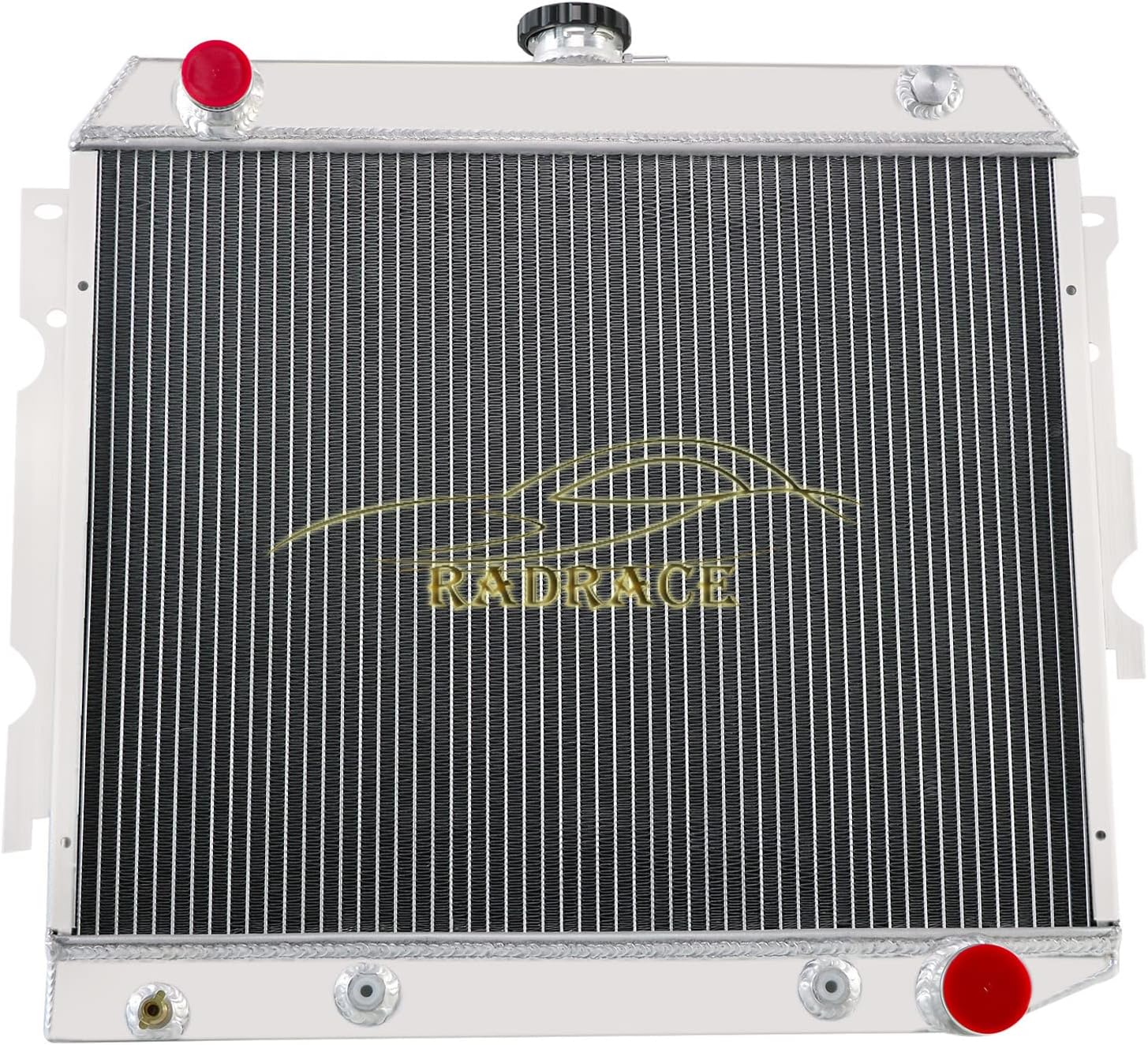 3 Row Aluminum Radiator for 1970-1974 Dodge Challenger Charger Coronet 70-73 Plymouth Barracuda Satellite Belvedere GTX V8 L6