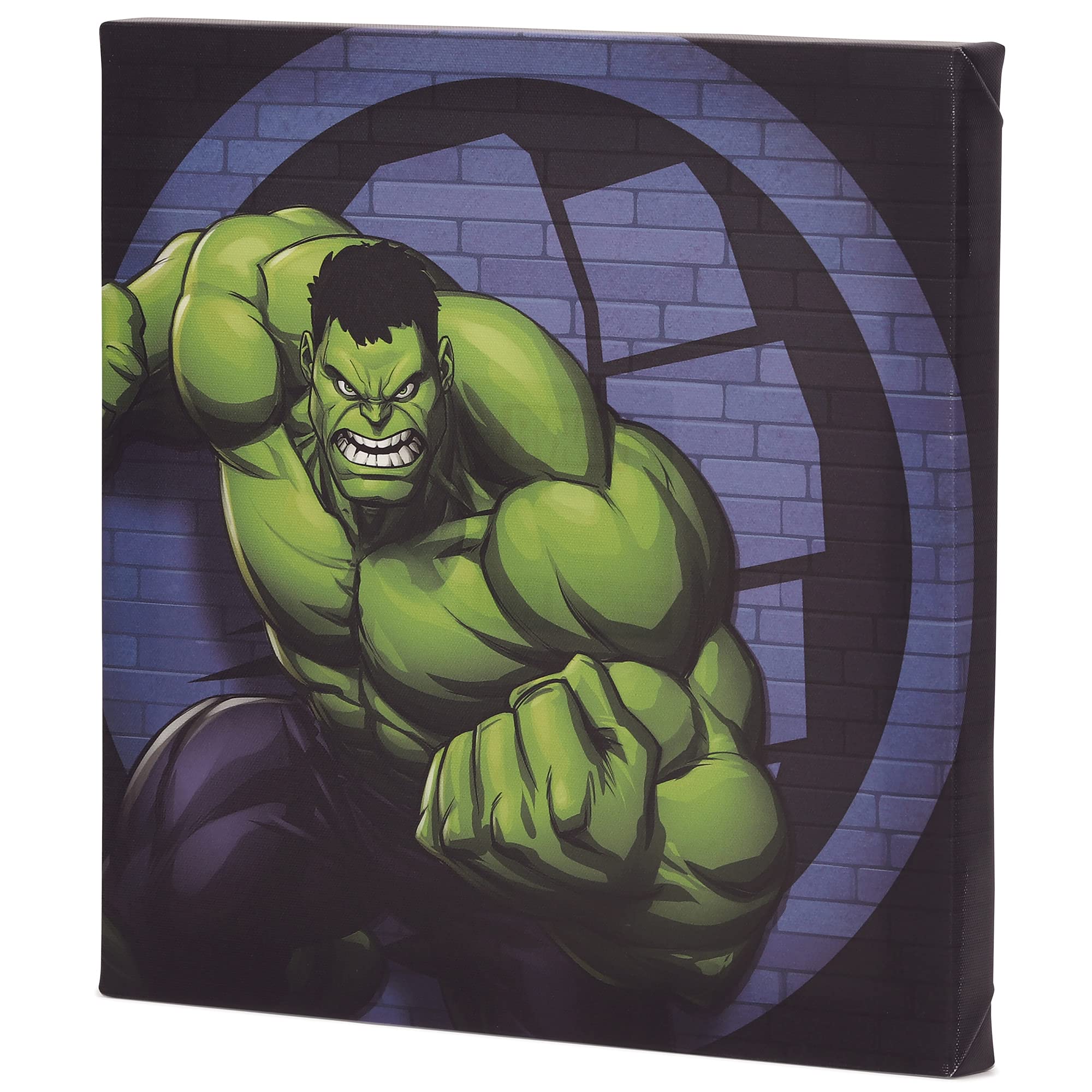 Open Road Brands Marvel The Incredible Hulk Canvas Wall Art - Superhero Hulk  Picture for Bedroom, Man Cave, or Movie Room : Amazon.co.uk: Home u0026 Kitchen