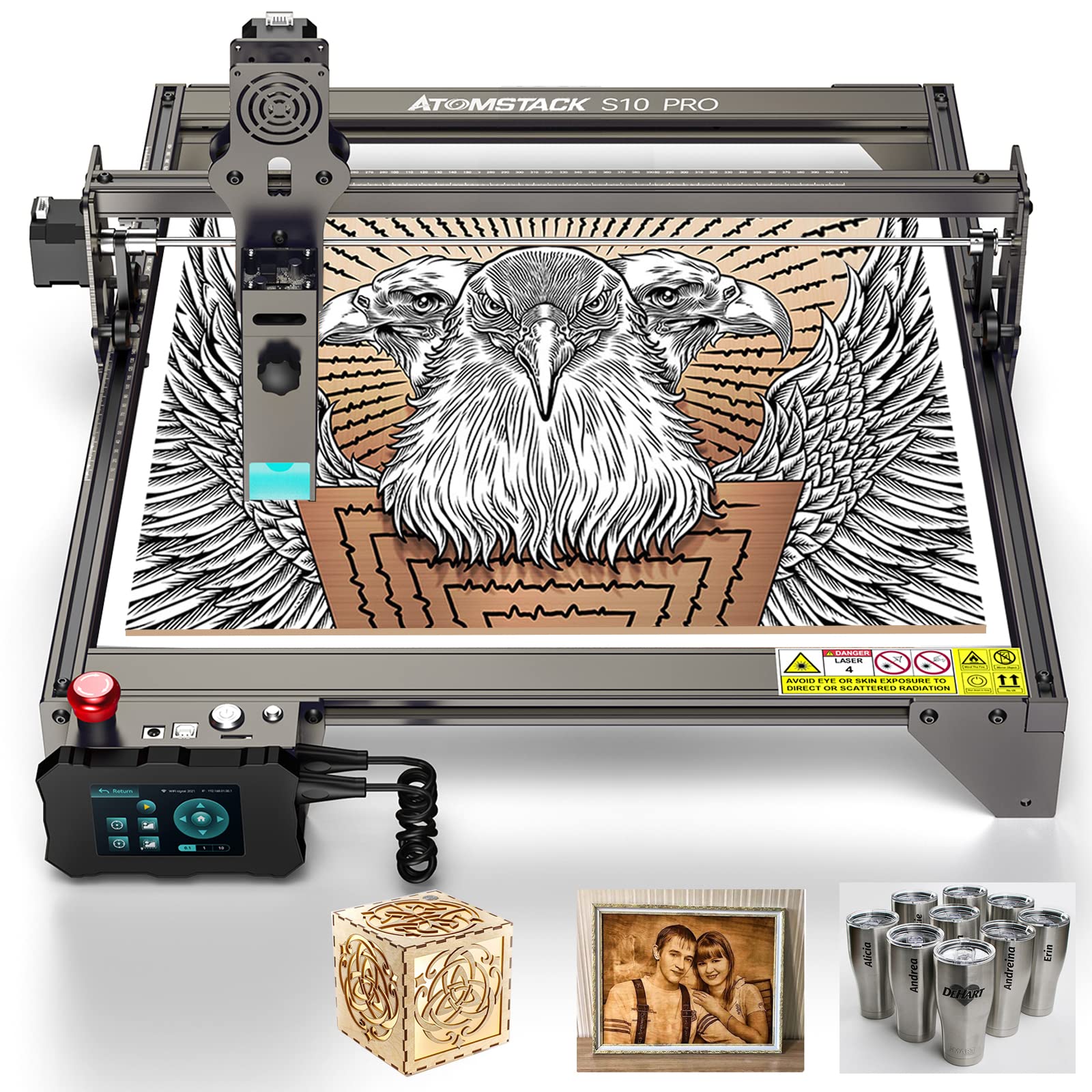 ATOMSTACK S10 PRO Laser Engraver main unit