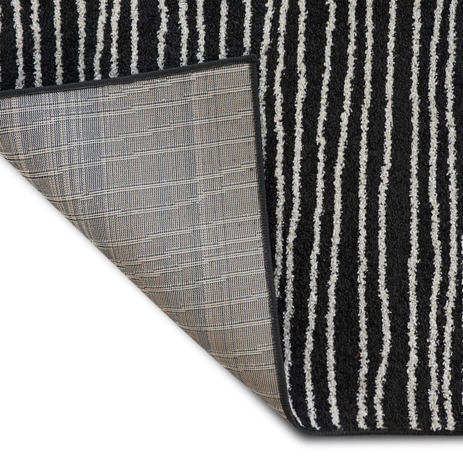 Tapis | Tapis de sol ou de couloir | Disponible en 3 designs et de nombreuses tailles | Poils doux à motifs | pour couloir, bureau ou salon | Tissé (133 x 250 cm, larache)