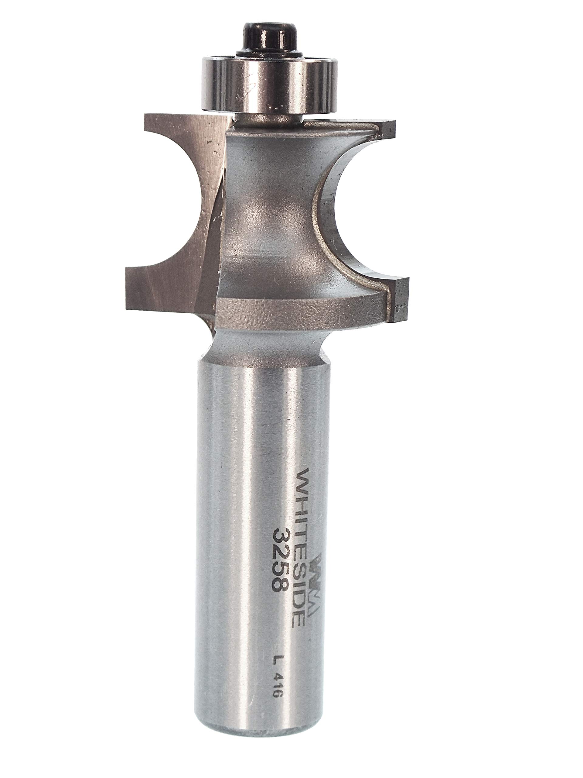 Whiteside Router Bits 3258 borde Beading Bits con 1 – 1/2 y 3/4 pulgadas de diámetro grande (longitud de corte