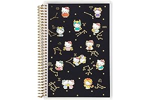 Sanrio Spiral Notebook: Hello Kitty Zodiac
