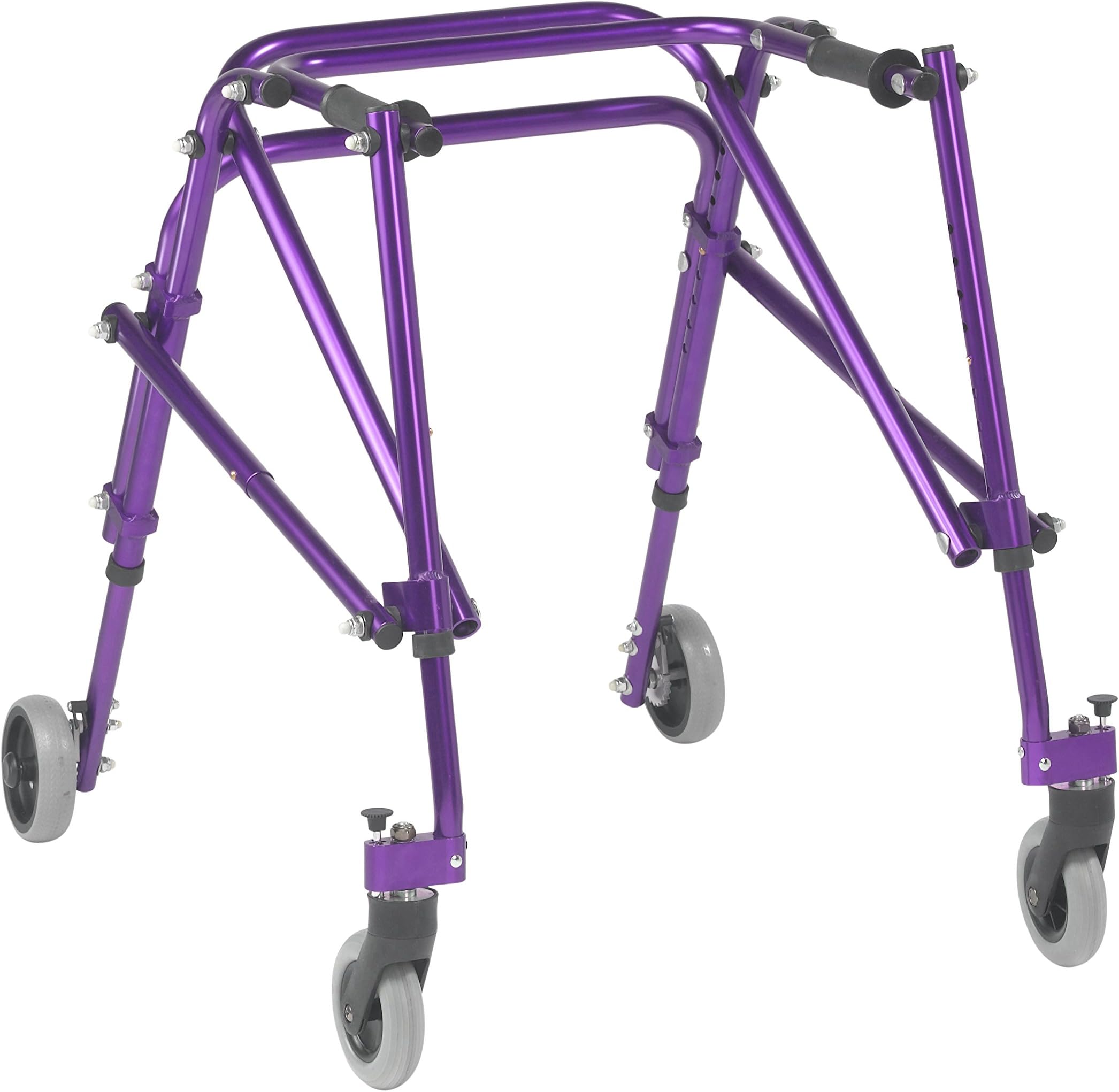 Inspired by Drivel Nimbo 2G Mobility Aid Lightweight Posterior Walker, Medium, Wizard Purple
