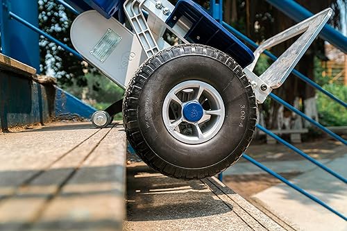 Miniatura 8 de XSTO ZW7200GC - Camiones manuales para escalar escaleras, carrito para mudanza, aluminio con capacidad de 440 libras, para escalar escaleras de alta