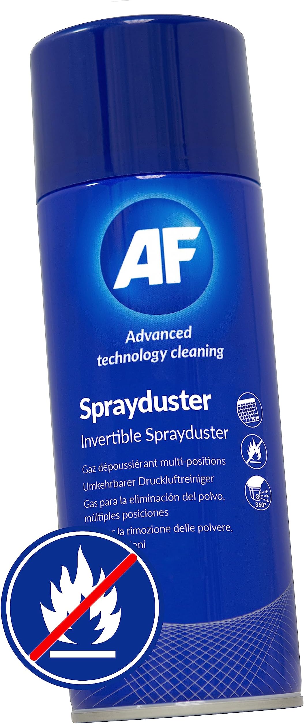 AF Professional Non Flammable Invertible Spray duster / Air Duster 125 ml
