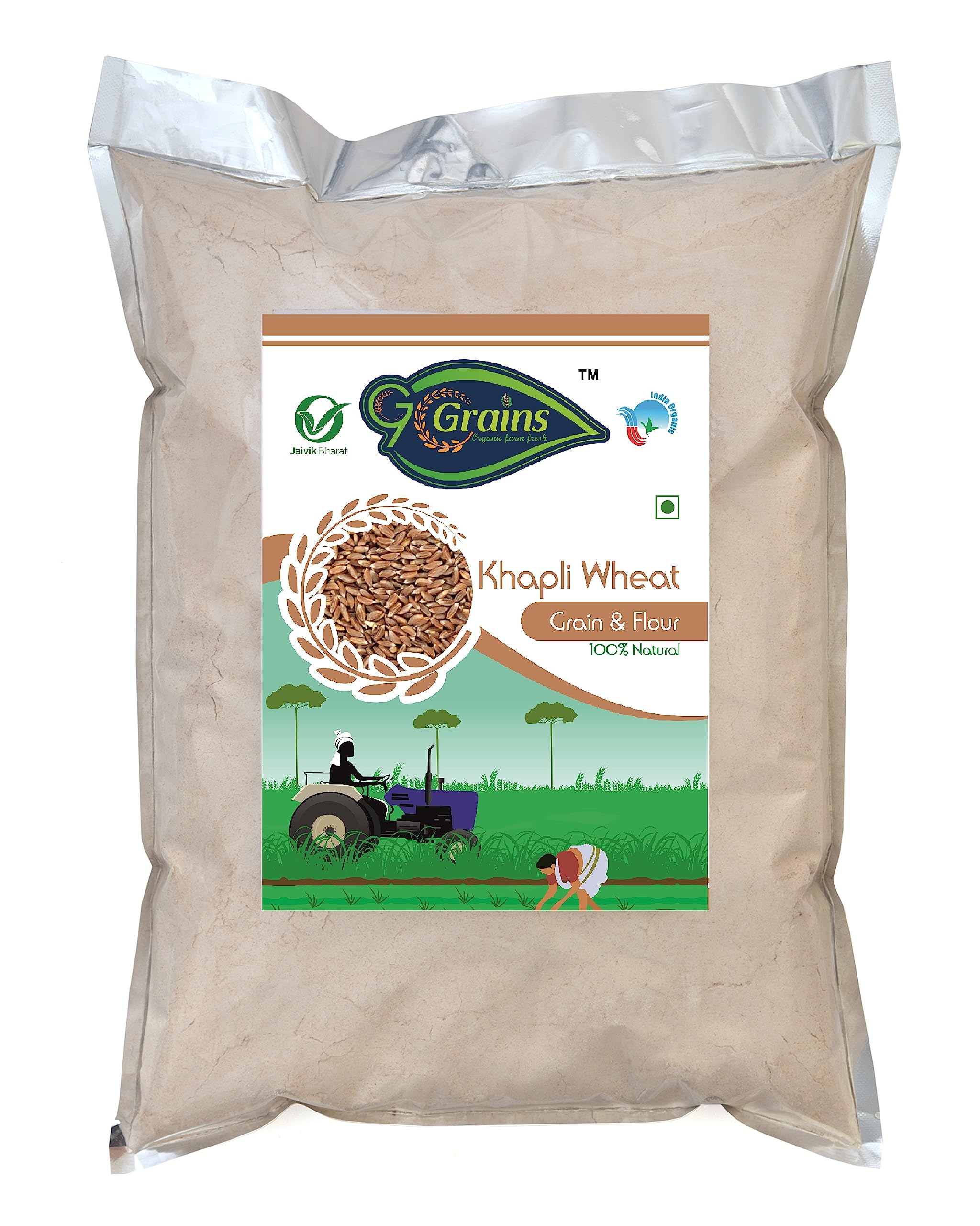 See full amazon price history chart for G7 GRAINS Khapli Wheat Flour(5 Kg)For Eating And Cooking|Khapli Gehu Atta|Produce Of India From Organic Farms G7 GRAINS Khapli Wheat Flour(5 Kg)For Eating And Cooking|Khapli Gehu Atta|Produce Of India From Organic Farms (B0CBTRM7QR) Amazon Price History, Amazon Price Tracker