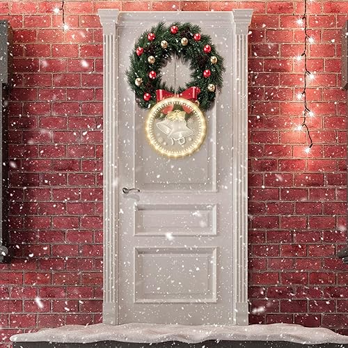 Miniatura 2 de TRELC Luz decorativa de Navidad para ventana, 8.2 pulgadas, 3D colgante, luces LED de decoración de ambiente, para centro comercial, hogar, ventana,