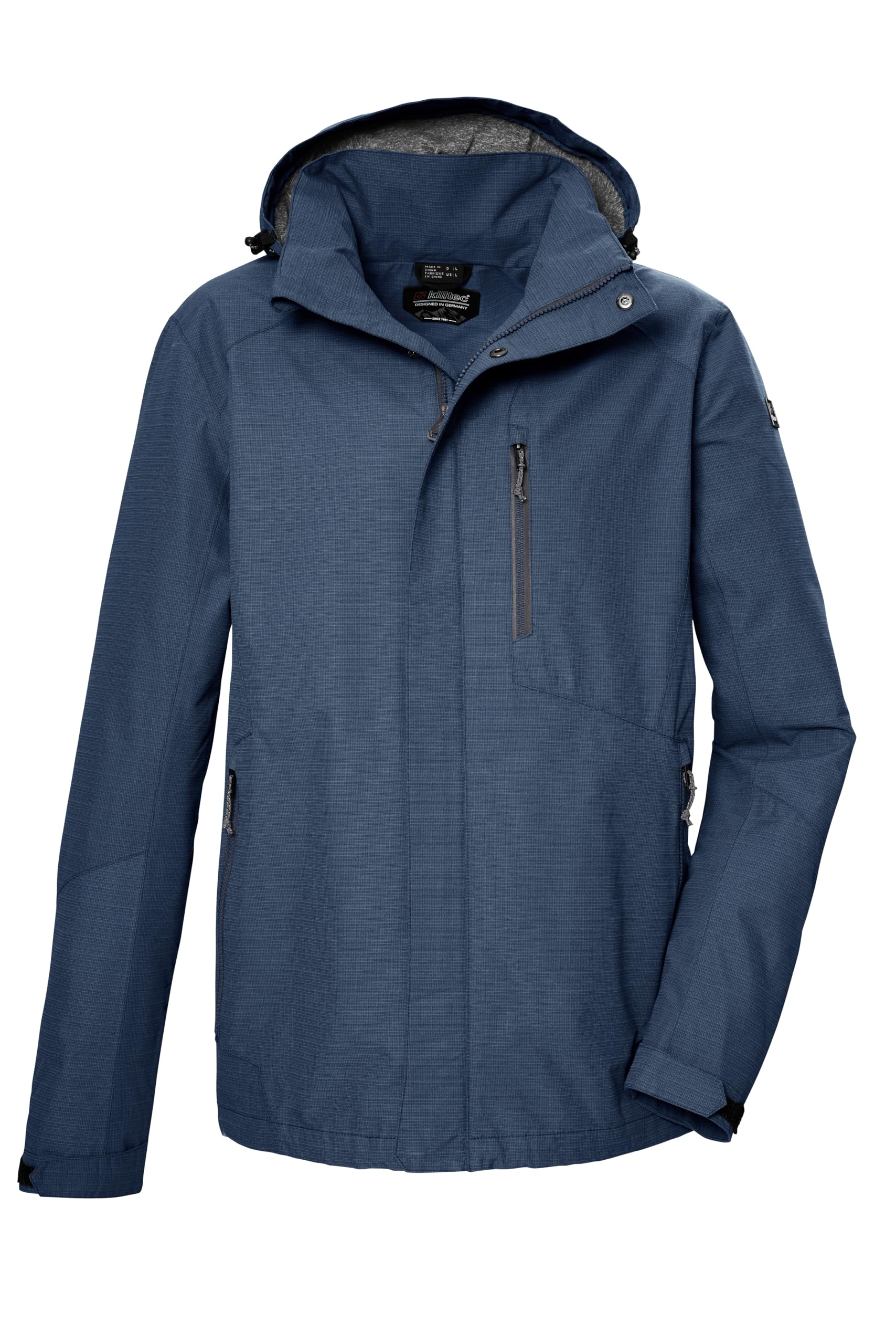 Killtec Herren Kos 256 Mn Jckt_carleb Funktionsjacke wasserdicht/Outdoorjacke mit abzippbarer Kapuze