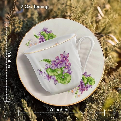 Miniatura 8 de Ciera - Taza y platillo., Dorado (Imperial Gold)