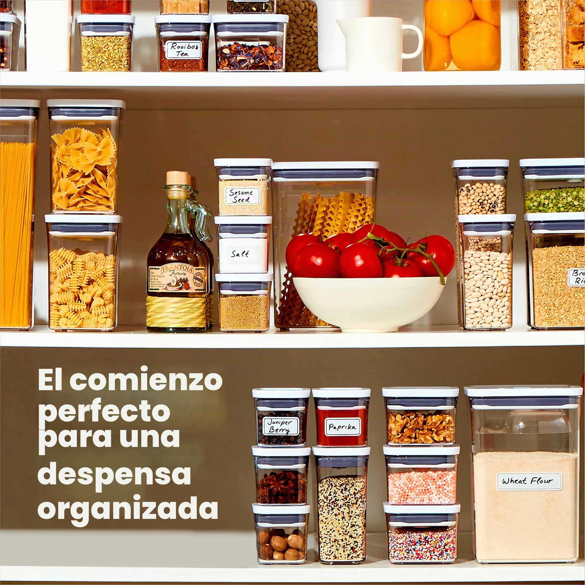 OXO Good Grips - Juego de recipientes POP de 5 piezas
