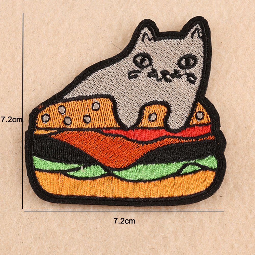 ELEOPTION Assorted Applique Embroidered Sew Iron on Patch Applique Sew-on Patches for DIY Jeans Jacket Clothing Backpacks Handbag Shoes Caps (D-Mixed Colors Set 9)