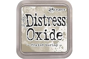 Ranger Distress Oxides Frayed Burlap 3x3x0.75 Ink Pad