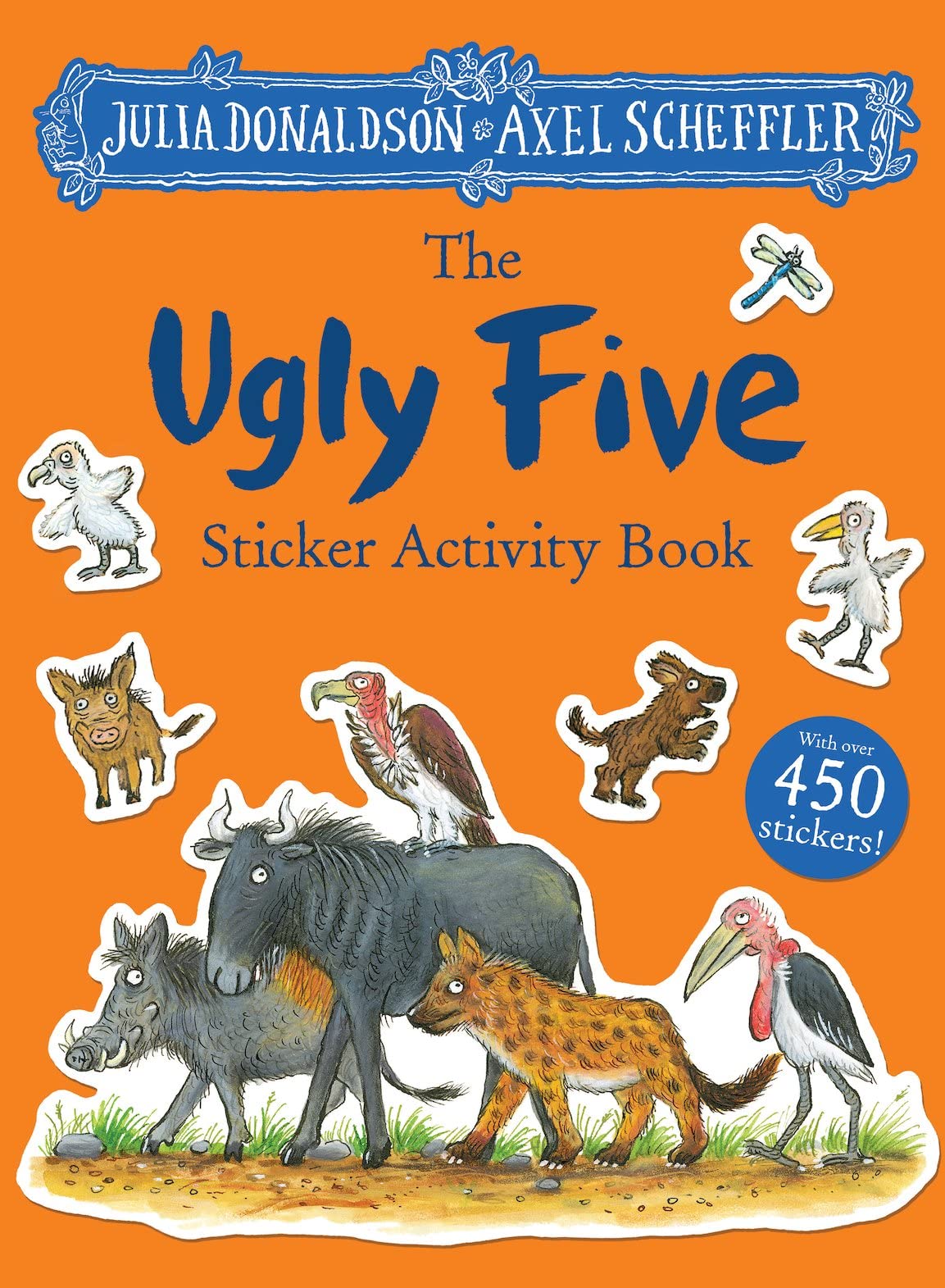 The Ugly Five Sticker Activity Book: Packed with mazes, dot-to-dots, word searches, colouring-in pages and more!: 1