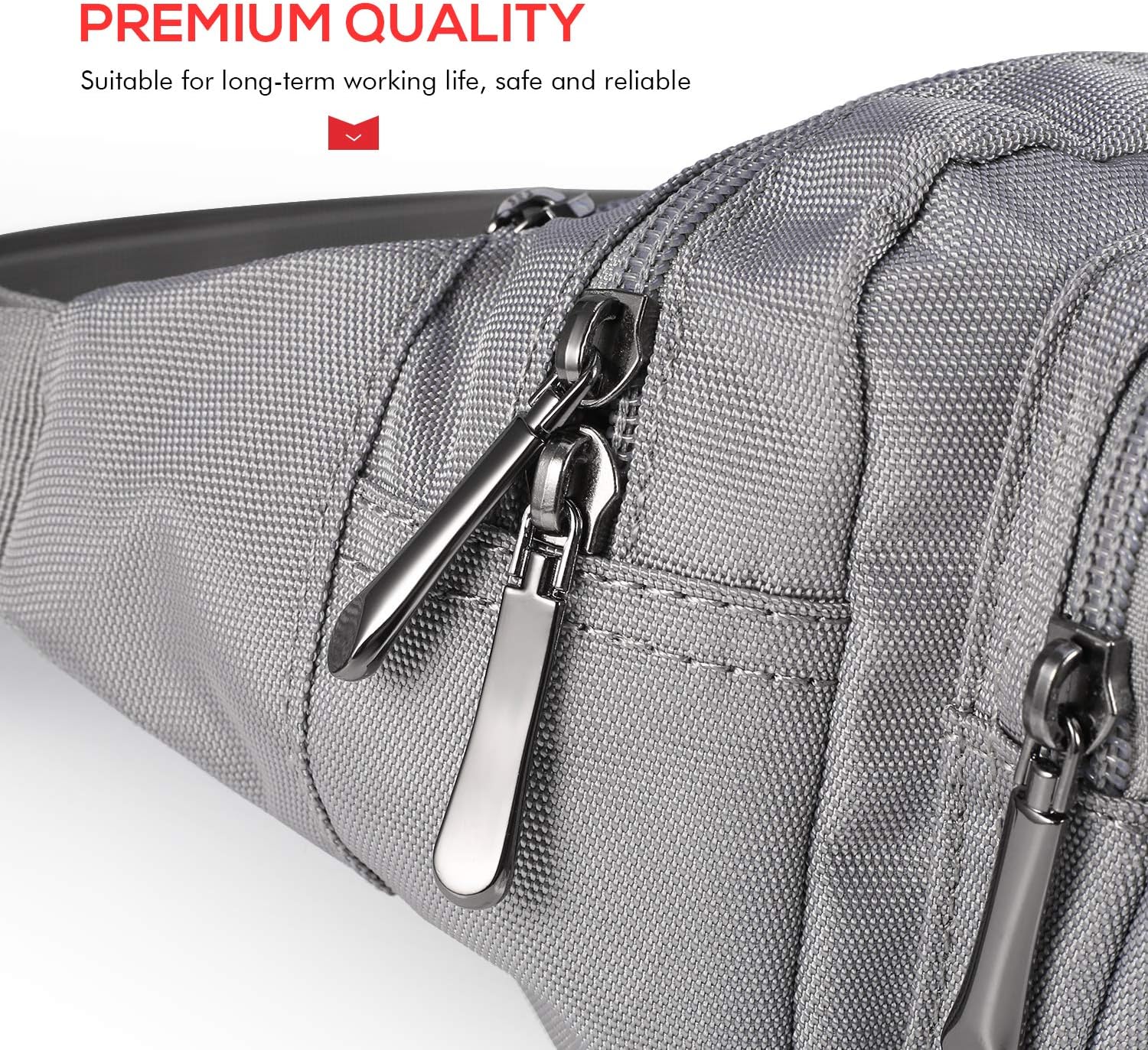 CXWMZY Fanny Packs For Women & Men Waist Pack Hip Bum Bag with Multi-Pockets Large Capacity Waterproof Casual Bum Bag for Disney Traveling Casual Cycling Running Hiking - Image 4