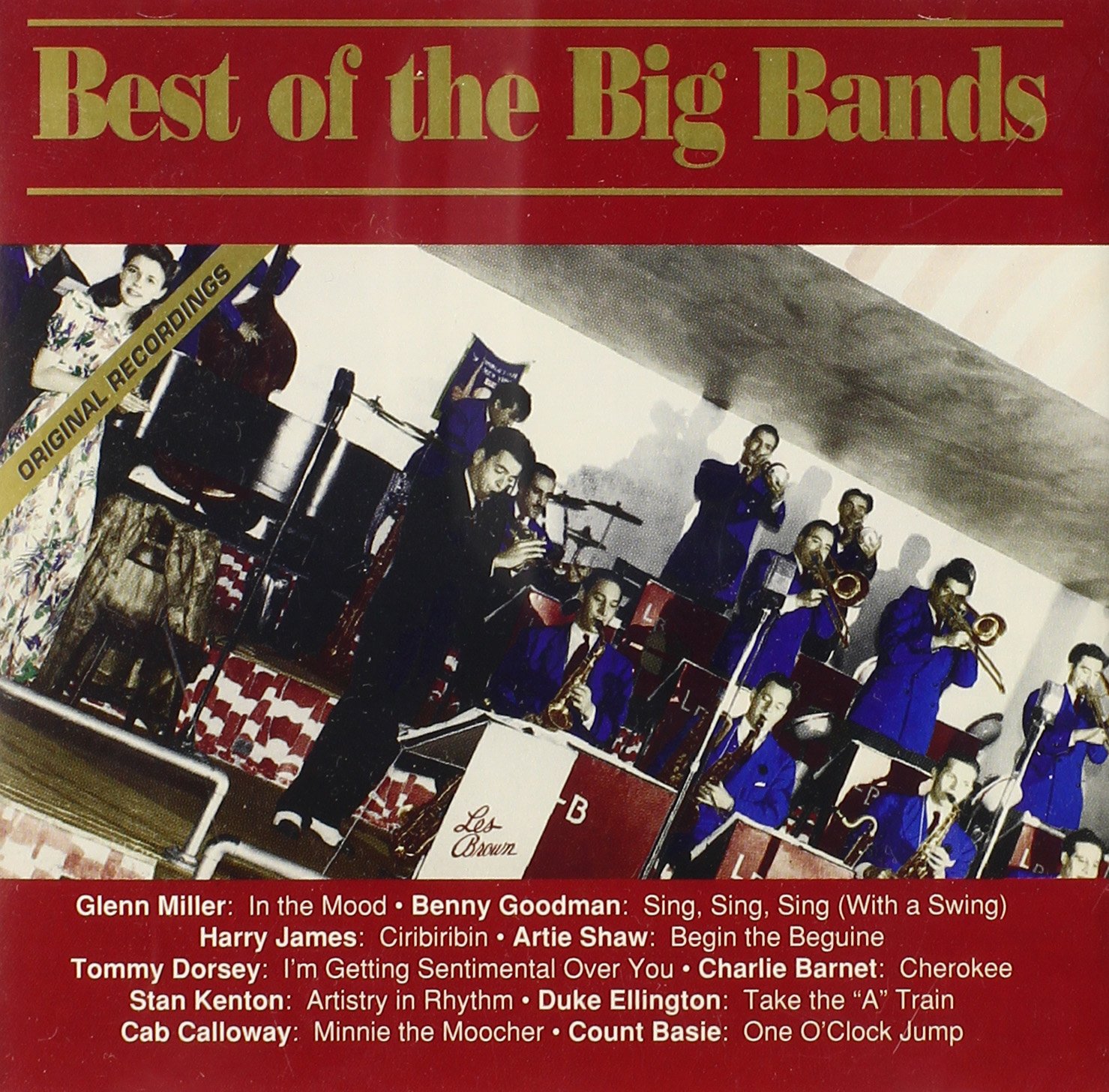 Best of the Big Bands [Audio CD] Duke Ellington, Benny Goodman, Glenn Miller, Dorsey Bros, Artie Shaw, Woody Herman, Les Brown, Harry James Count Basie