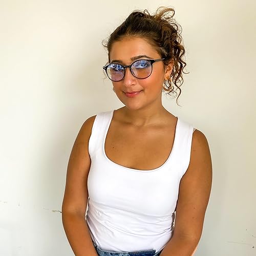 Miniatura 7 de TWELVE Lentes de bloqueo de luz azul, filtro UV y luz azul, antirreflejos, para computadora y juegos, reducen la fatiga ocular digital, sin receta,