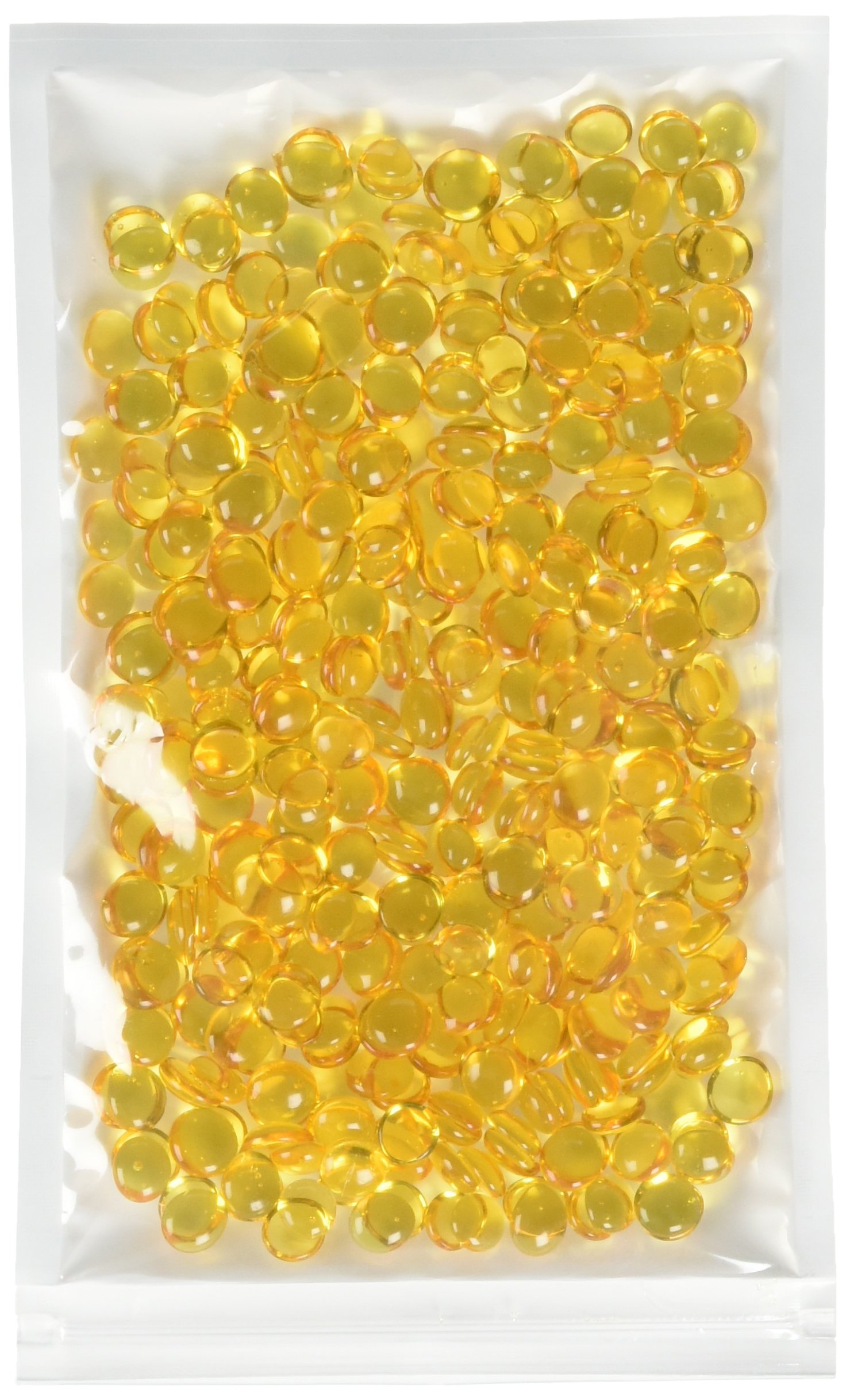 400 PCS Yellow Keratin Pellets Glue Tips Rebond Granules Beads 4 Fusion By Mega Made Inc